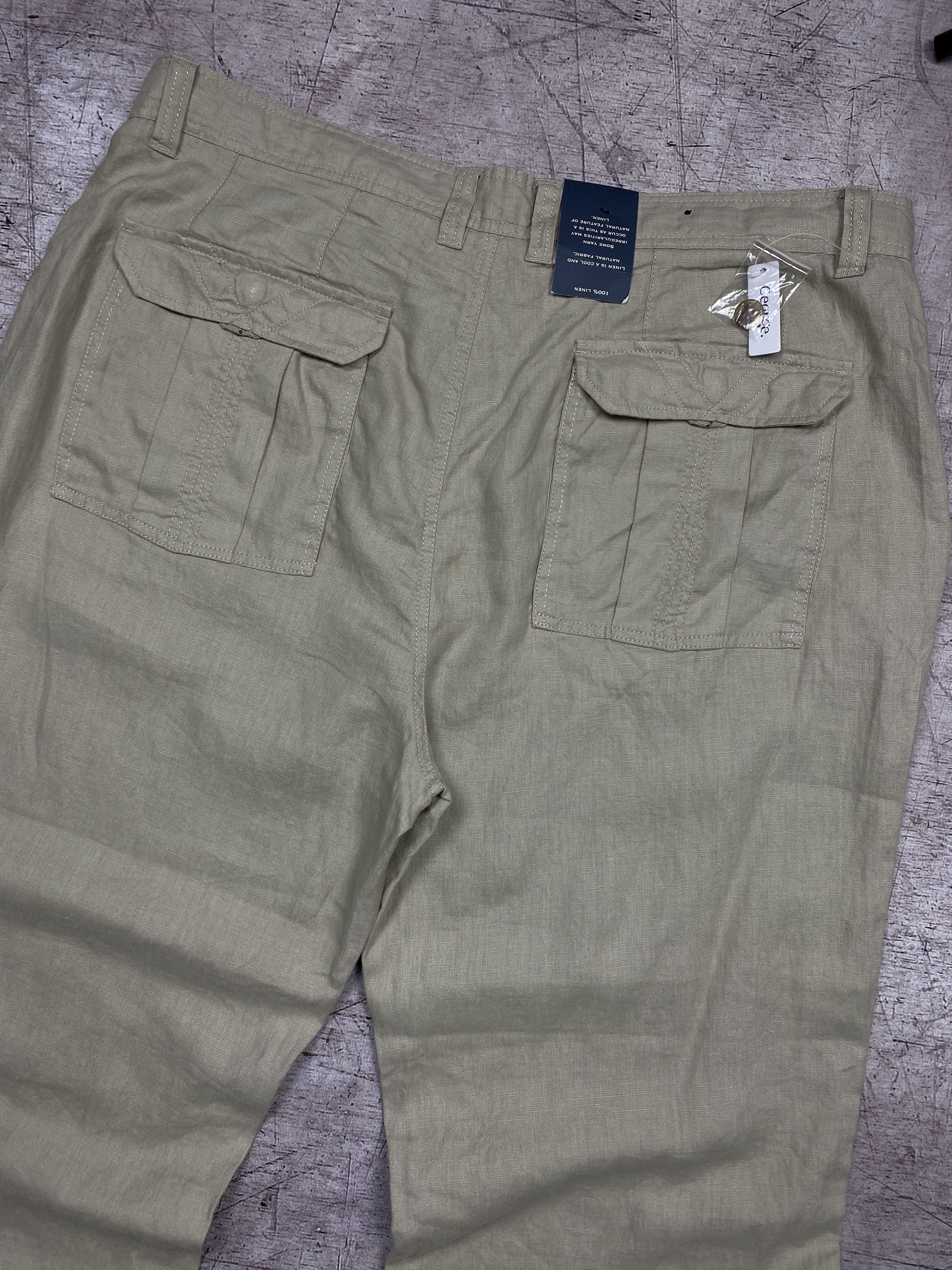 20471120 × Vintage NEW Mens BIG BOY Linen Pants Trousers Size US 42 / EU 58 - 8 Thumbnail