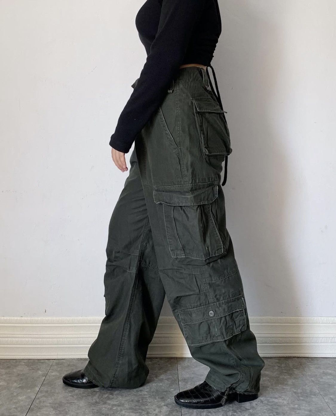 If Six Was Nine × Japanese Brand Dong ji heavyweight utility cargo pants Size US 32 / EU 48 - 6 Thumbnail
