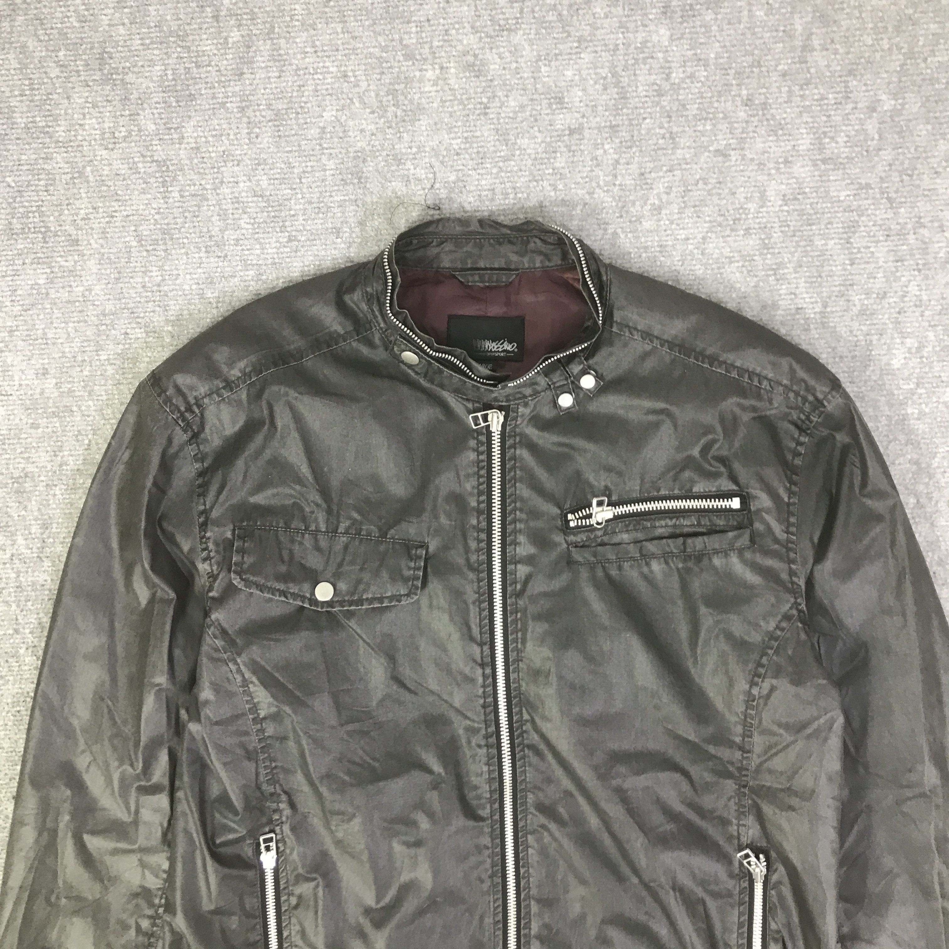 Mossimo BLACK PUNK JAPAN STYLE JACKET K135B17 Size US L / EU 52-54 / 3 - 2 Thumbnail