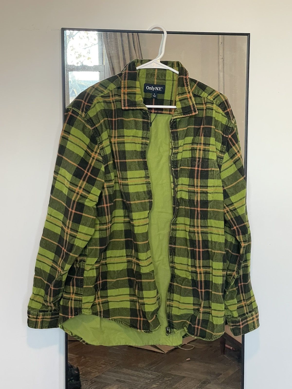 Only NY ONLY NY zip up corduroy flannel Size US L / EU 52-54 / 3 - 1 Thumbnail