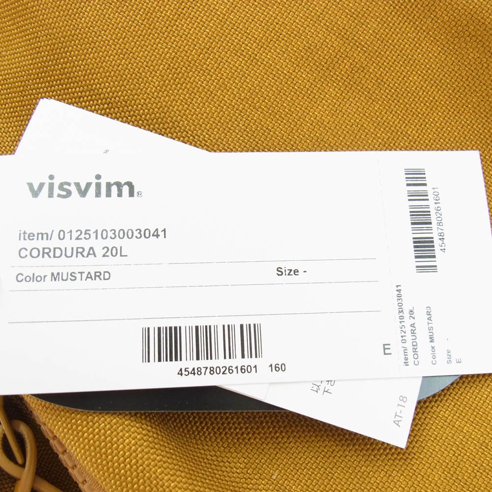 Vintage VISVIM 25SS CORDURA 20L Backpack bag back pack Size ONE SIZE - 6 Thumbnail