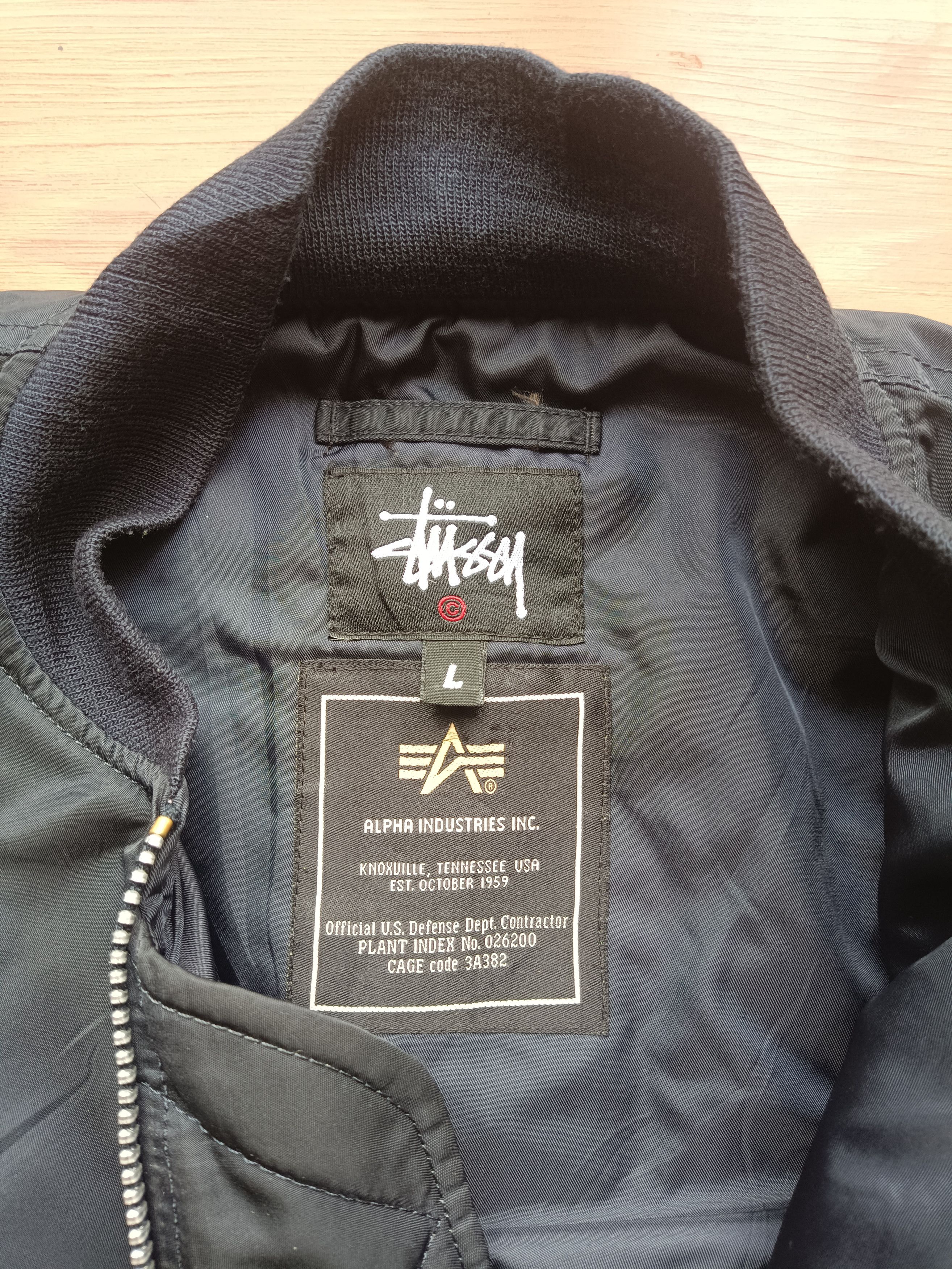 Fragment Design × Stussy Stussy x alpha industries 35th anniversary Size US L / EU 52-54 / 3 - 6 Thumbnail