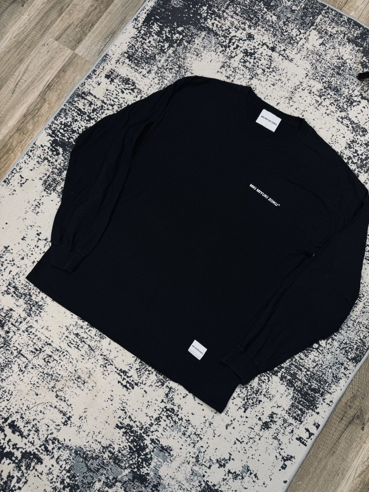 Mki Miyuki Zoku × Vintage Mki-Miyuki-Zoku Big Logo longsleeve Black Size US L / EU 52-54 / 3 - 2 Thumbnail