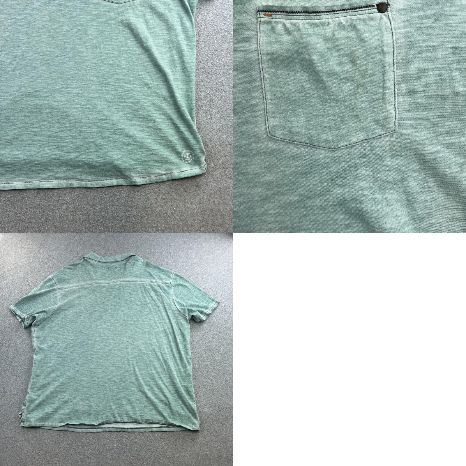 Tommy Bahama Tommy Bahama Polo Shirt Mens 2XL Green Pocket Cotton Casual Shirt Size US XXL / EU 58 / 5 - 9 Thumbnail