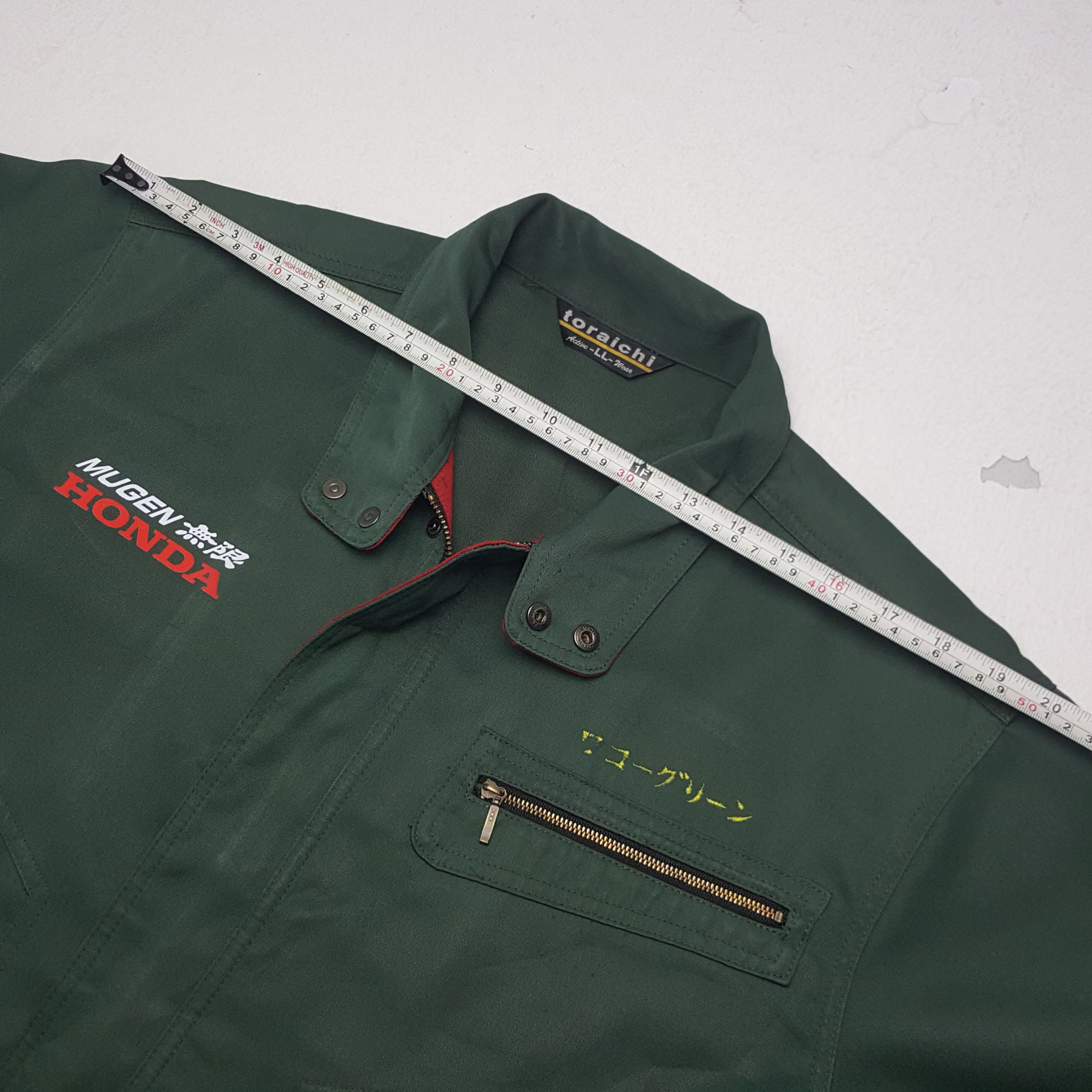 Honda × Japanese Brand × Vintage Vintage Mugen Honda Japanese Racing Team Custom Art Jacket Size US L / EU 52-54 / 3 - 7 Thumbnail