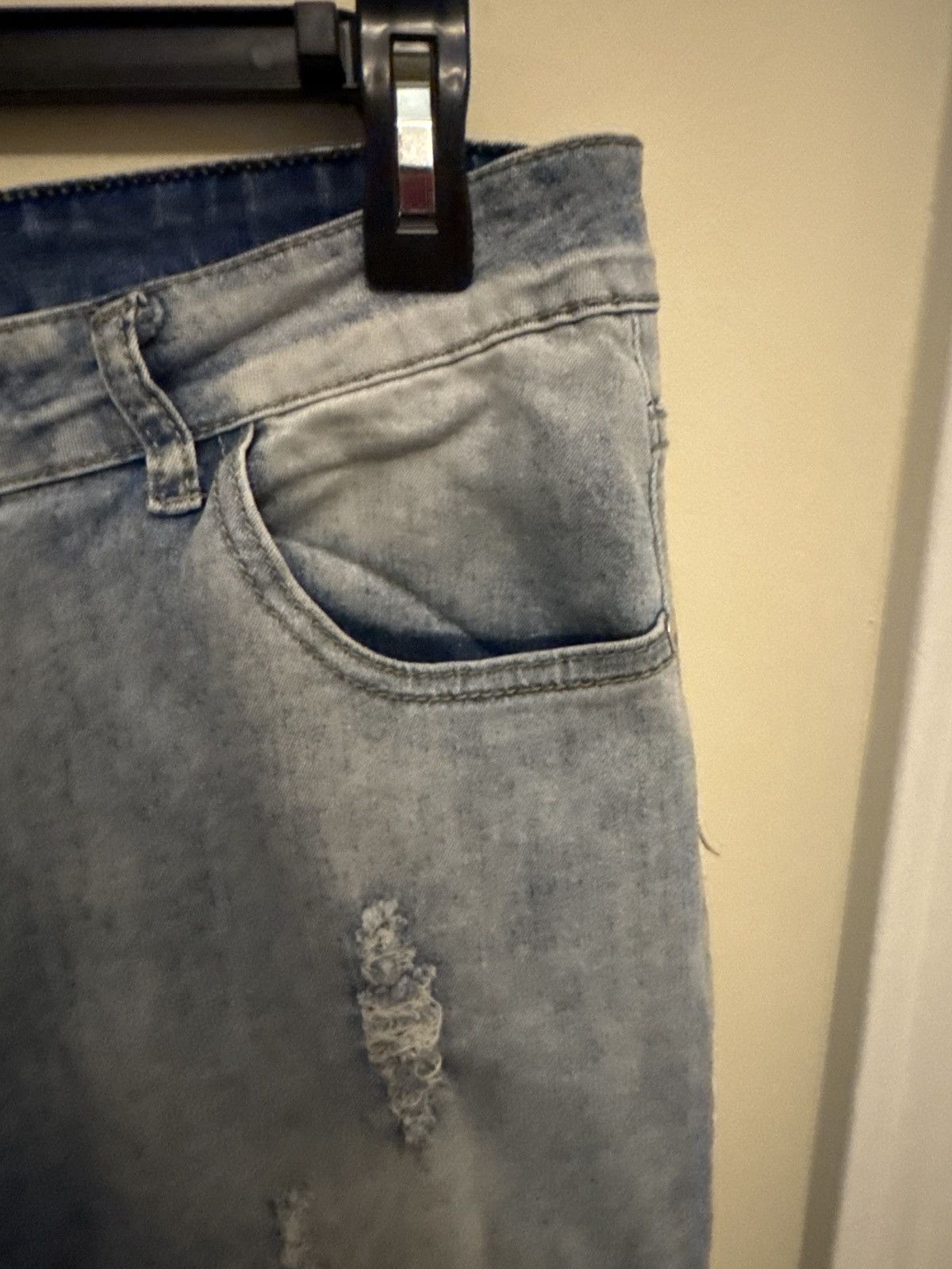 Other Blue Distressed Jeans Sz 34 Size US 34 / EU 50 - 3 Thumbnail
