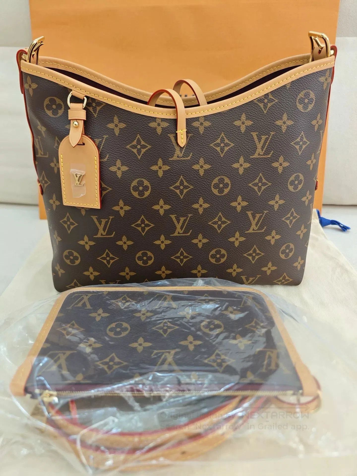 Louis Vuitton Louis Vuitton Small Carryall. Size ONE SIZE - 7 Thumbnail