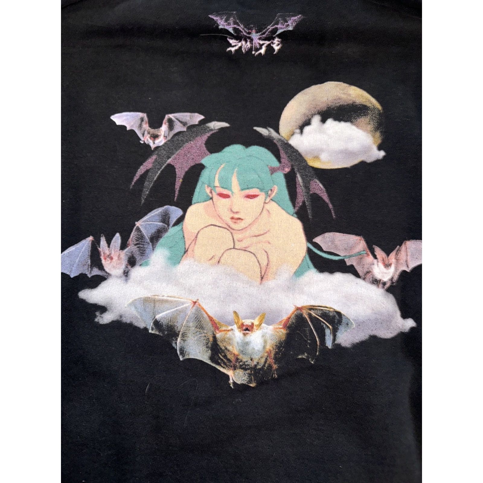 Vintage VINTAGE Anime Succubicity Hoodie Black L Mens Pullover Heavyweight - Note: Original title contains no vintage indicator; removing. Size US L / EU 52-54 / 3 - 5 Thumbnail