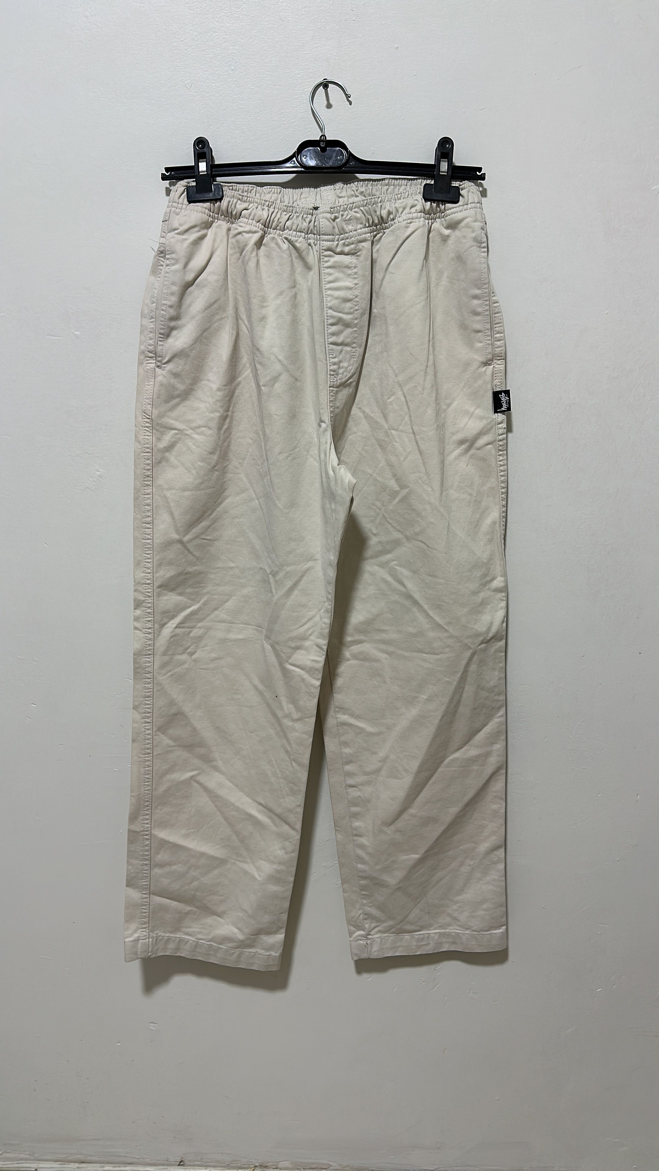 【STUSSY】AIRBRUSH ICON BEACH PANT Buy Stussy Airbrush Icon Beach Pant 'Black' - 116622 BLAC | GOAT