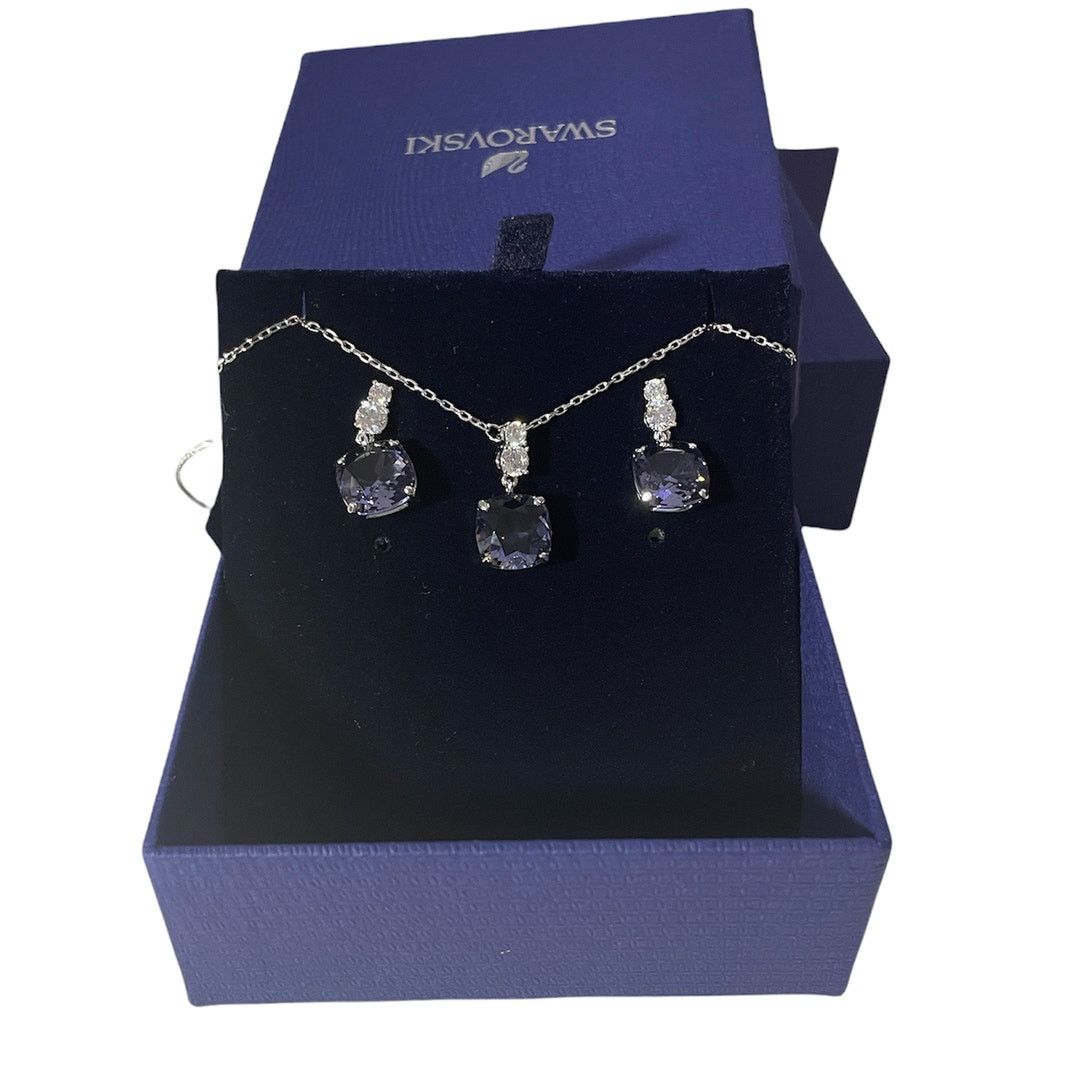 Swarovski Swarovski Women's Vintage Necklace and earrings set Size ONE SIZE - 4 Thumbnail