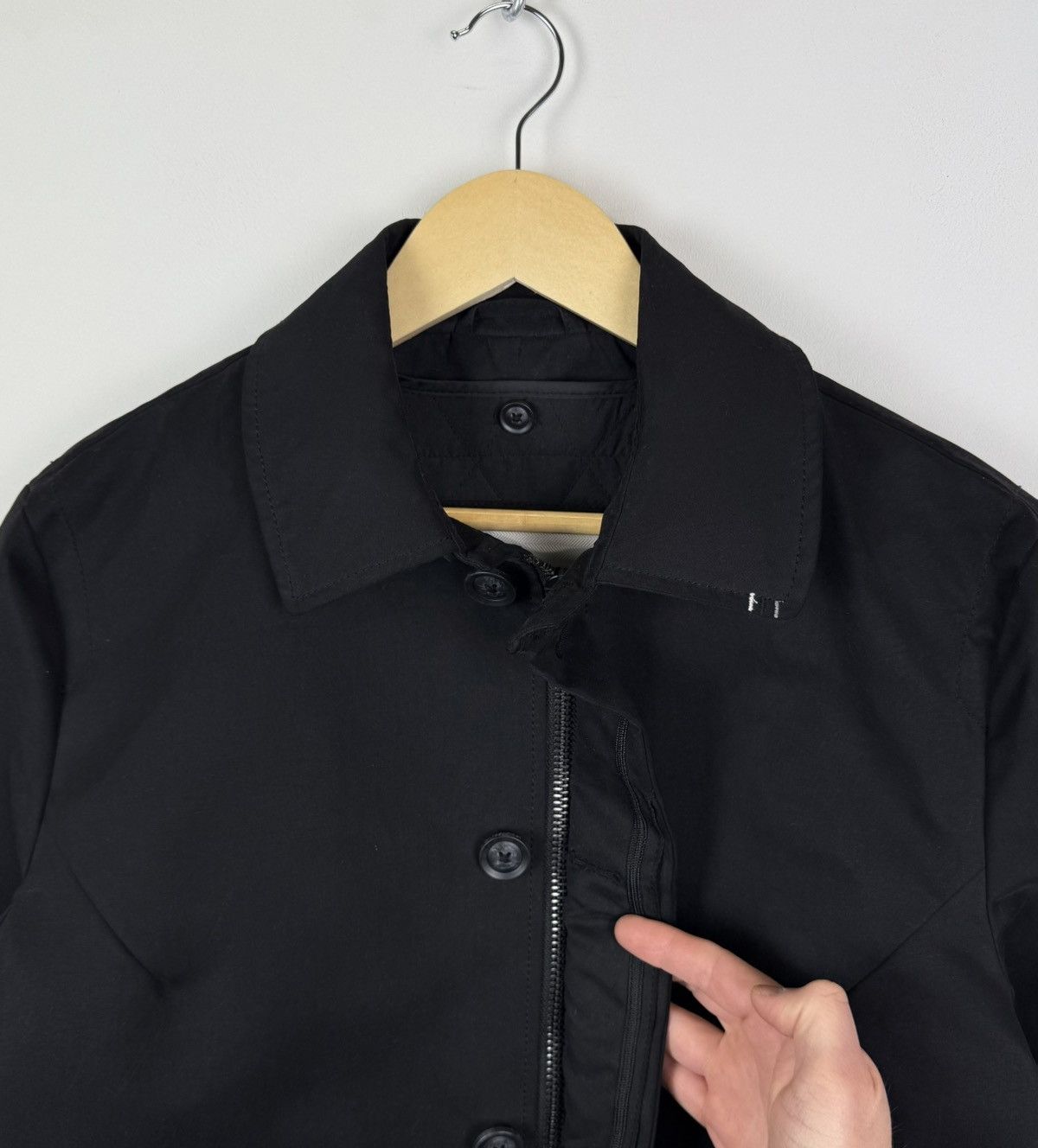 Superdry Superdry Coat Jacket Women’s Size S Top Full Zip Black Size S / US 4 / IT 40 - 5 Thumbnail
