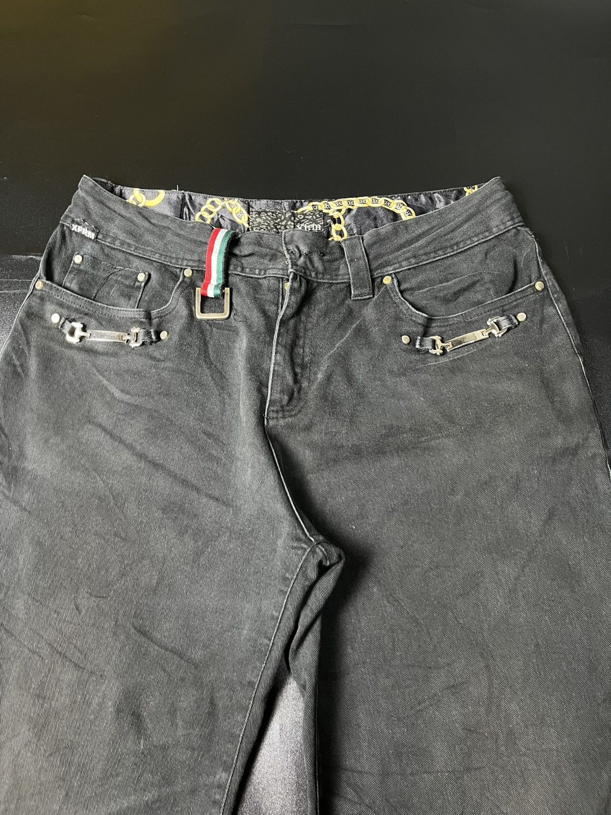 If Six Was Nine × Japanese Brand × Le Grande Bleu (L.G.B.) Japanese XFRM chains Jeans Size US 32 / EU 48 - 4 Thumbnail