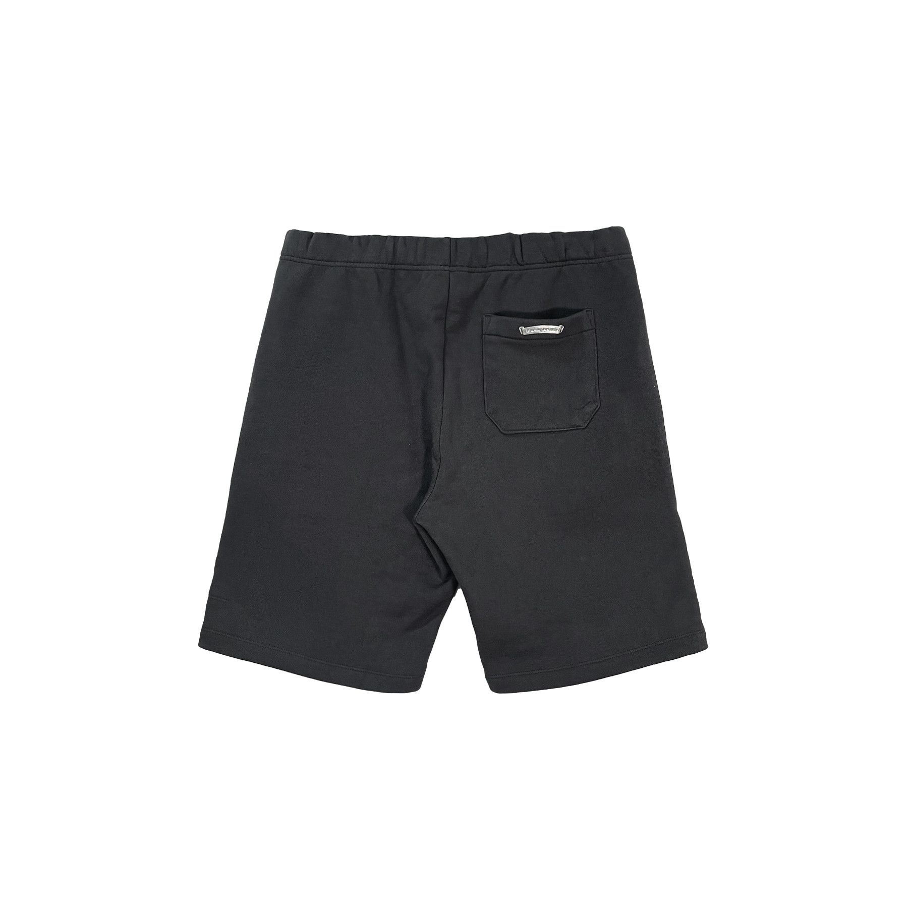 Chrome Hearts Chrome Hearts Black Triple Cross Leather Patch Shorts Size US 37 - 2 Thumbnail