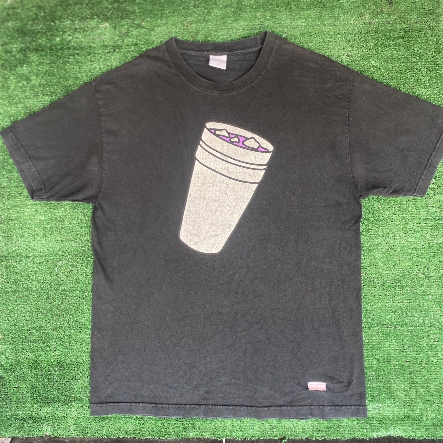 Vintage Vintage Y2K Lean Double Cup Shirt Codeine Drugs Trap Tee Size US L / EU 52-54 / 3 - 1 Thumbnail