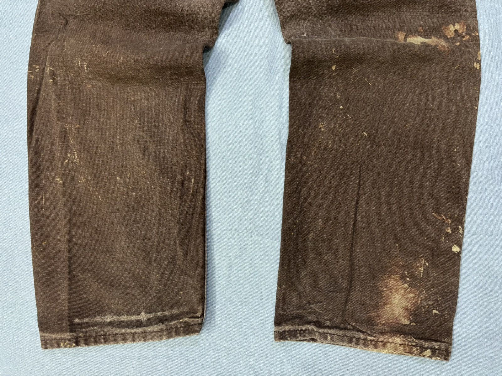 Carhartt Carhartt B136 DKB Double knee denim Size US 36 / EU 52 - 7 Thumbnail