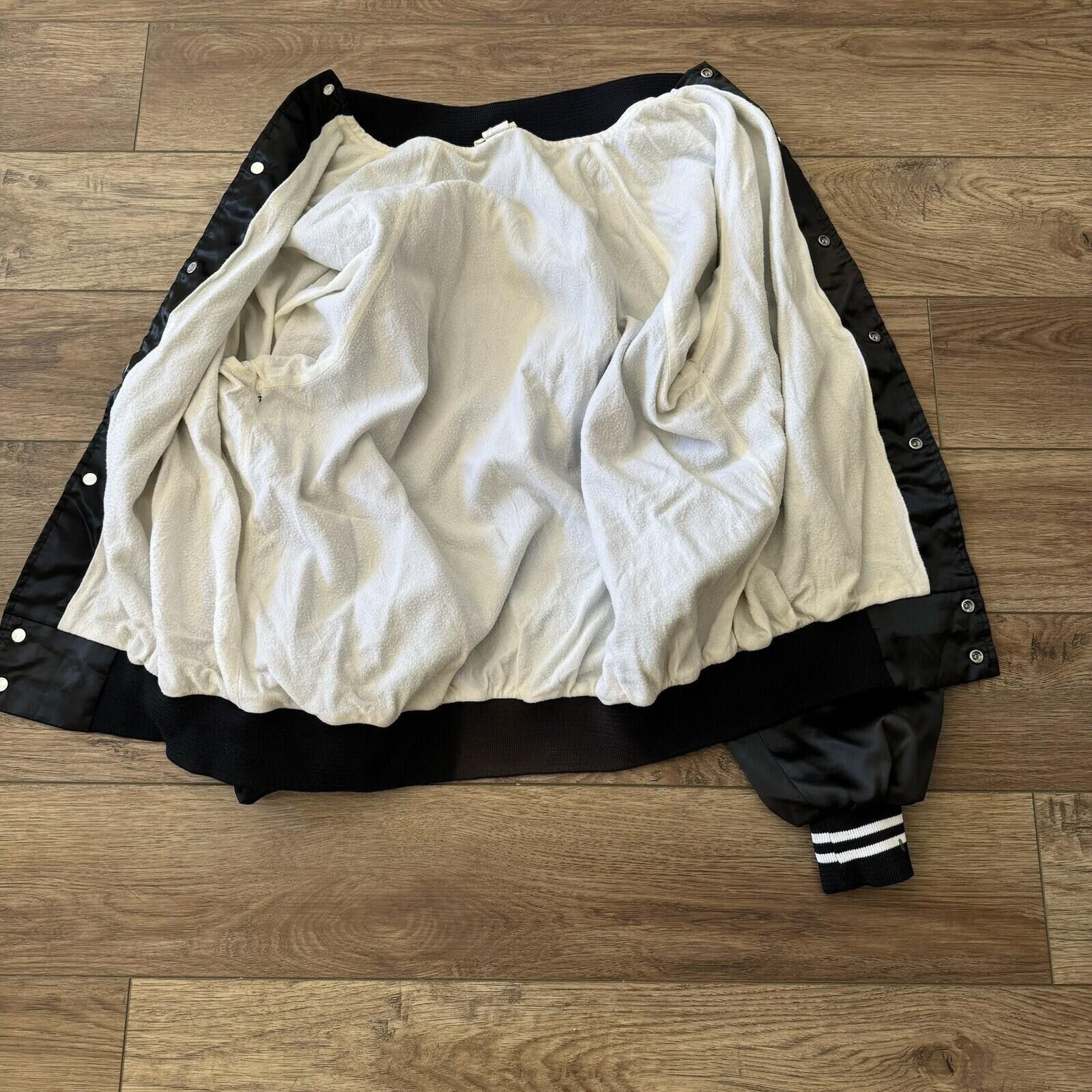 Other Vintage 70s 80s K-Brand Satin Bomber Jacket Black XL Size US XL / EU 56 / 4 - 3 Thumbnail