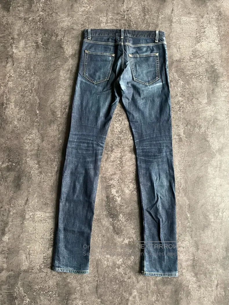 Saint Laurent Paris Saint Laurent Paris Deep Blue Original Ghost Claw Denim Pa Size US 29 - 2 Thumbnail