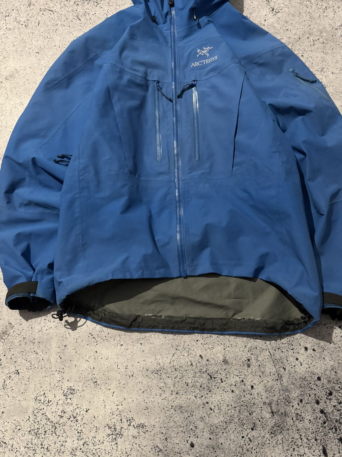 Arc'teryx Vintage Arcteryx Alpha SV Gore Tex Blue Jacket Size US L / EU 52-54 / 3 - 3 Thumbnail