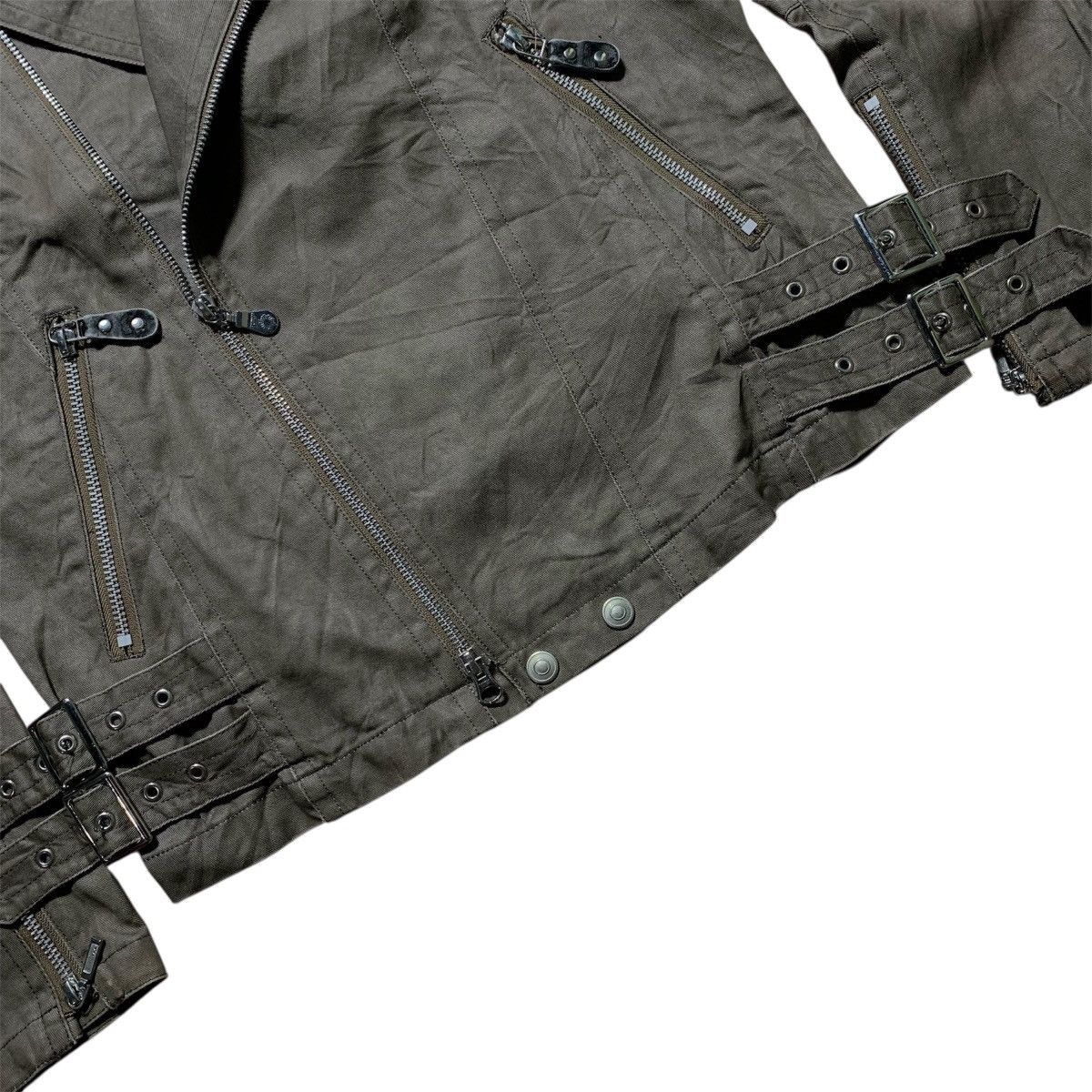 Tornado Mart 2000’s Tornado Mart Bikers Asymetrcial Jacket Size US L / EU 52-54 / 3 - 6 Thumbnail