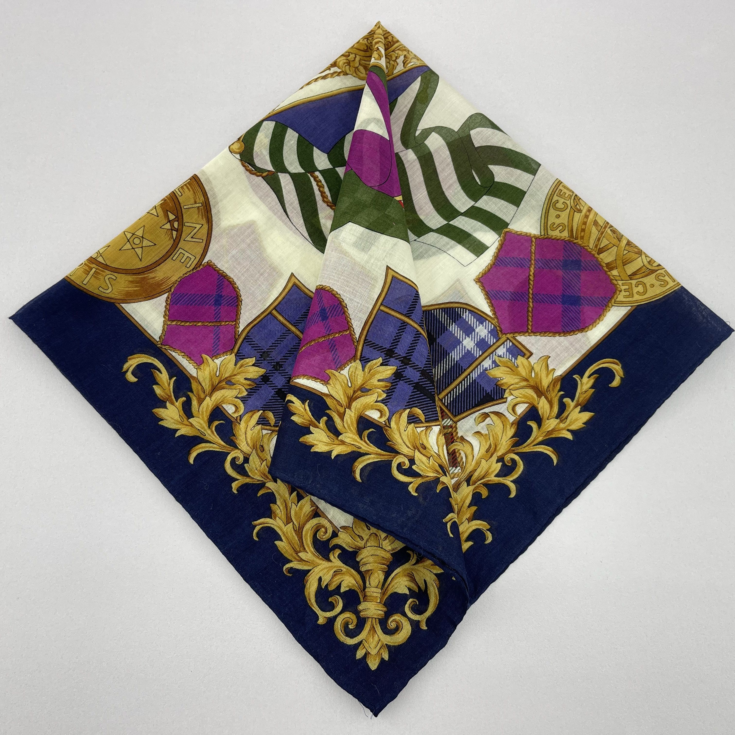 Celine × Vintage Celine Handkerchief/Neckerchief/Bandana-KD3293 Size ONE SIZE - 1 Thumbnail