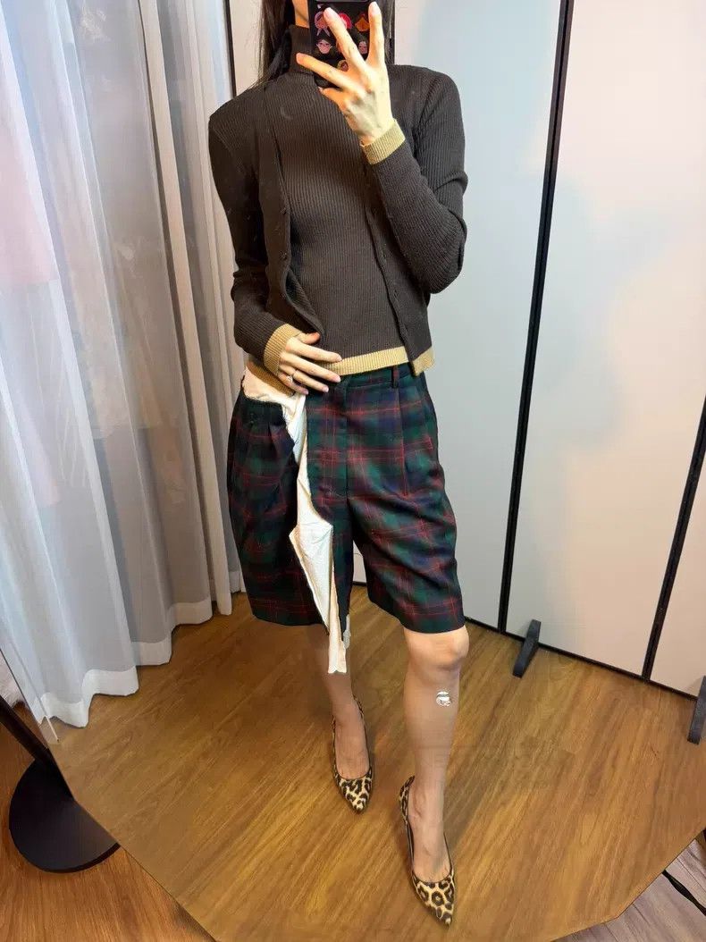 Comme des Garcons Comme Des Garcons size S Asymmetric Patched Wool Pants Size 23" - 9 Thumbnail