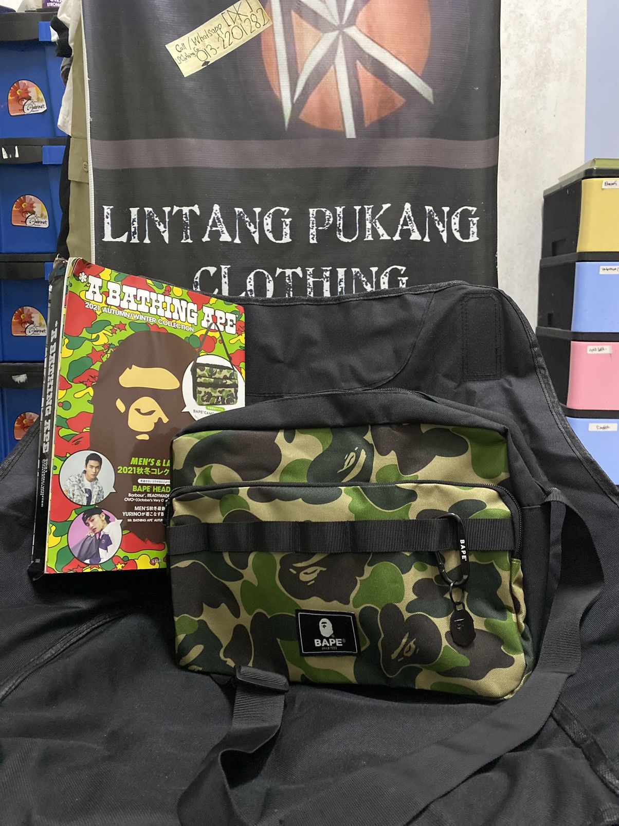 Bape Messenger Bag Size 42 - 2 Thumbnail