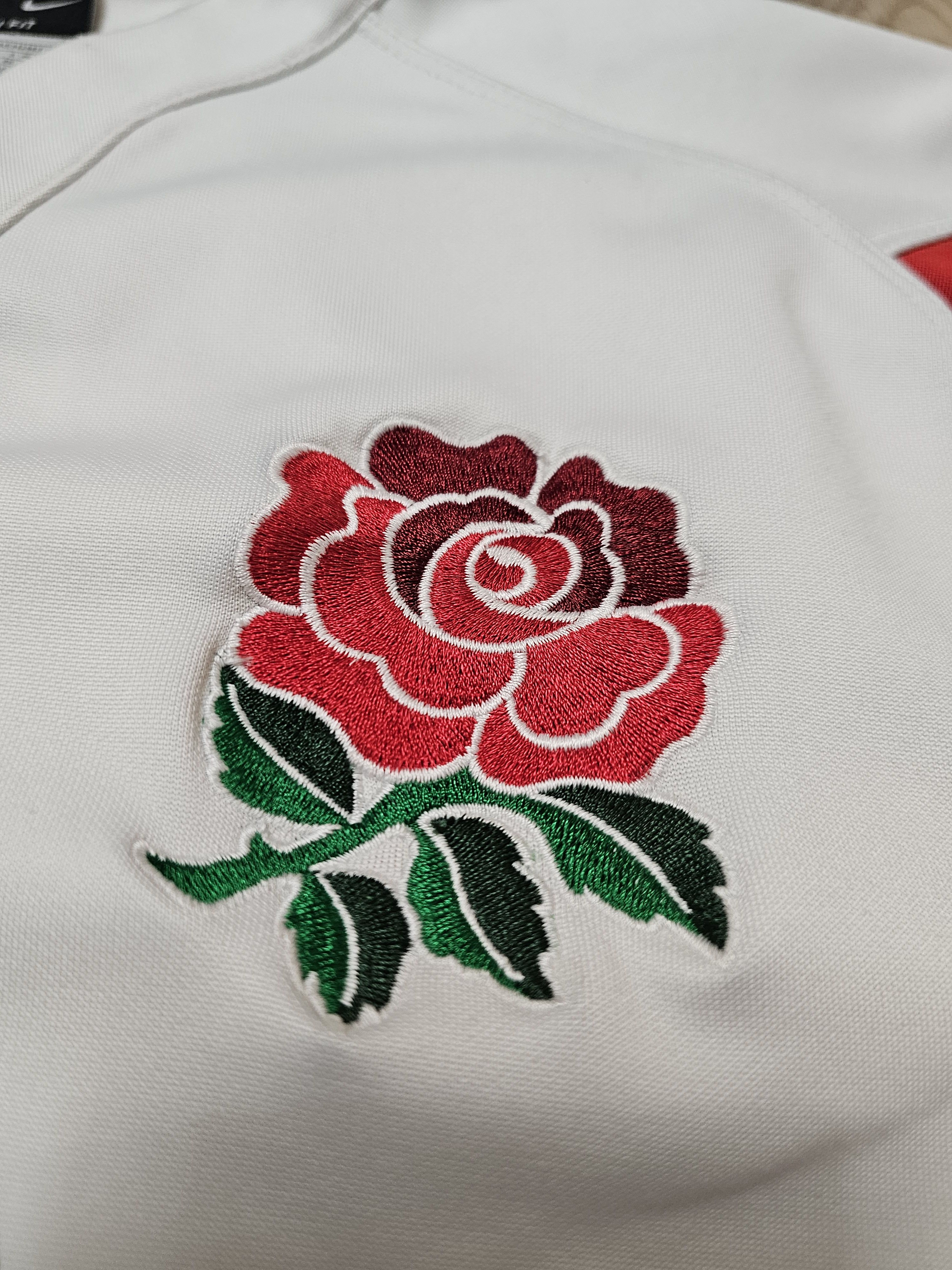 Nike × Vintage ENGLAND VINTAGE JERSEY RUGBY UNION HOME SHIRT RUGBY Size US M / EU 48-50 / 2 - 4 Thumbnail