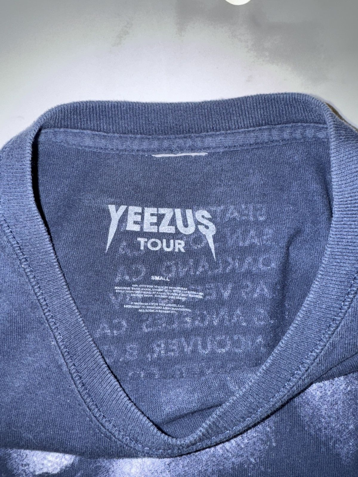 Kanye West yeezus tour tee Size US S / EU 44-46 / 1 - 2 Thumbnail