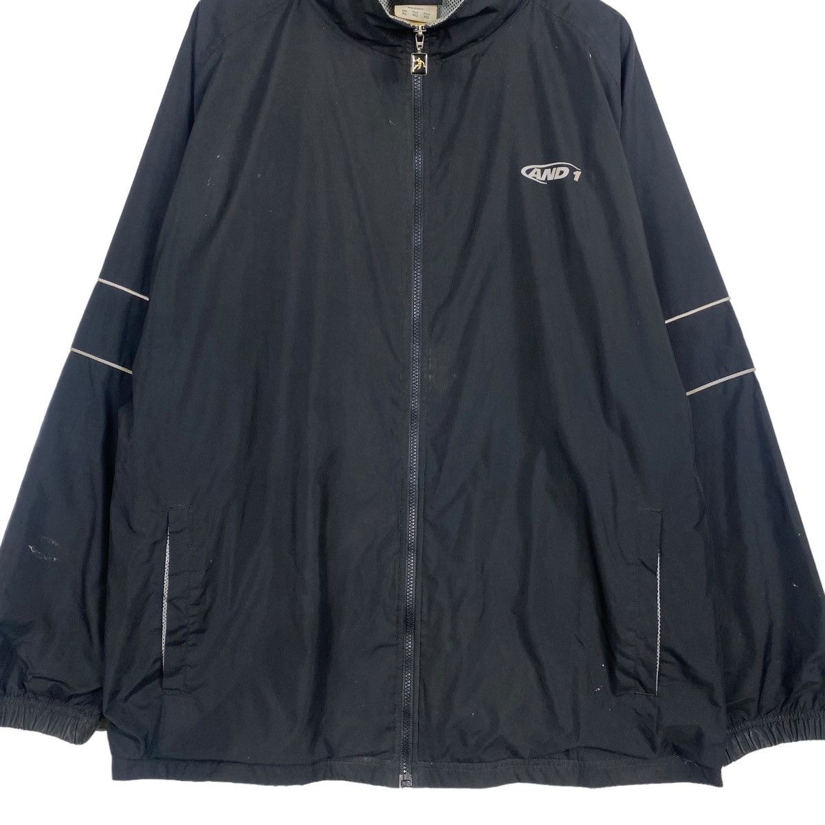 Japanese Brand × Vintage Vintage 90s AND1 Basketball windbreaker Size US XL / EU 56 / 4 - 5 Thumbnail