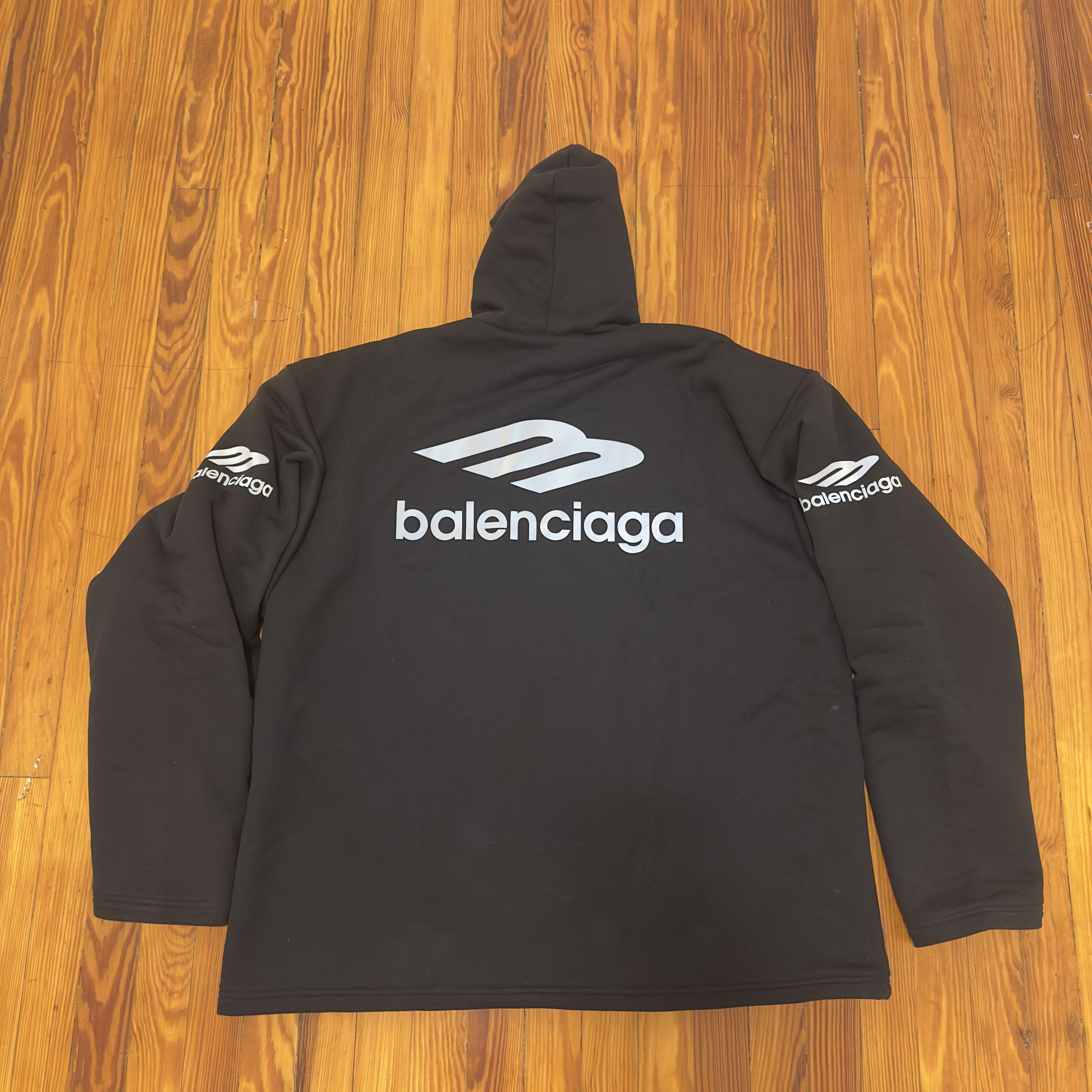 Balenciaga BALENCIAGA SKIWEAR HOODIE Size US XL / EU 56 / 4 - 4 Thumbnail