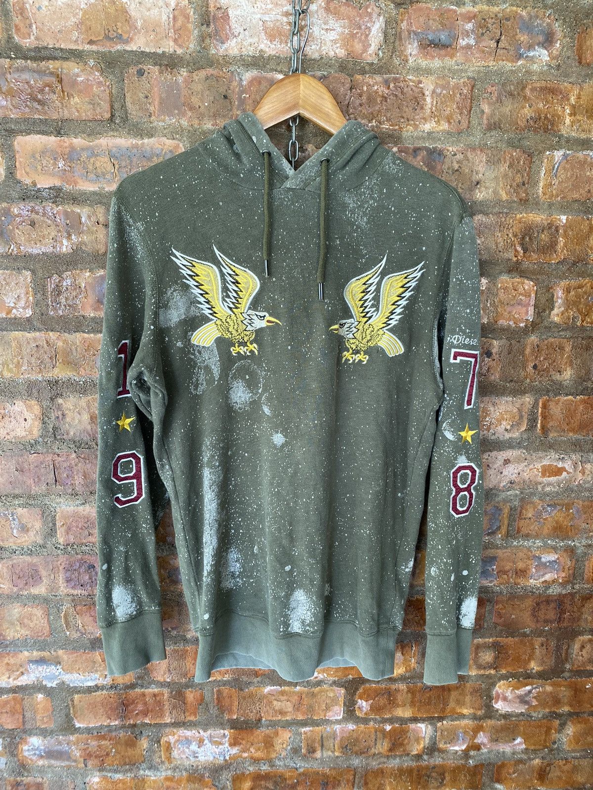 Diesel Vtg Diesel Galaxy universe eagle hoodie Size US M / EU 48-50 / 2 - 2 Thumbnail