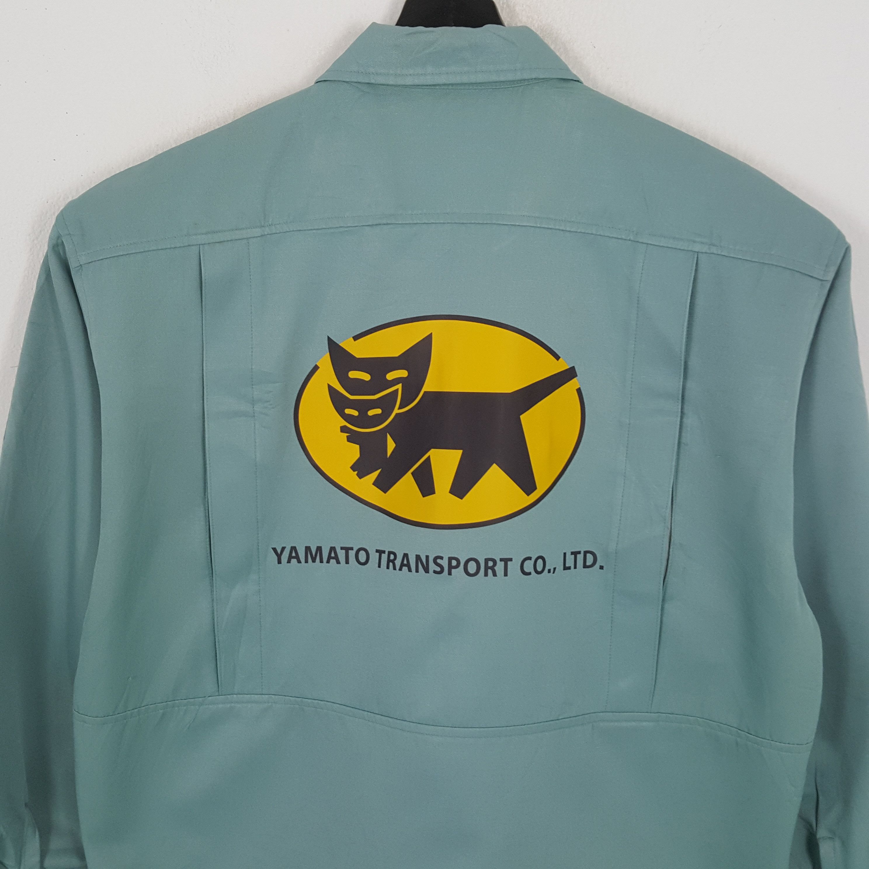 Vintage YAMATO TRANSPORTS Japanese Workwear Custom Art Jacket Size US M / EU 48-50 / 2 - 2 Thumbnail