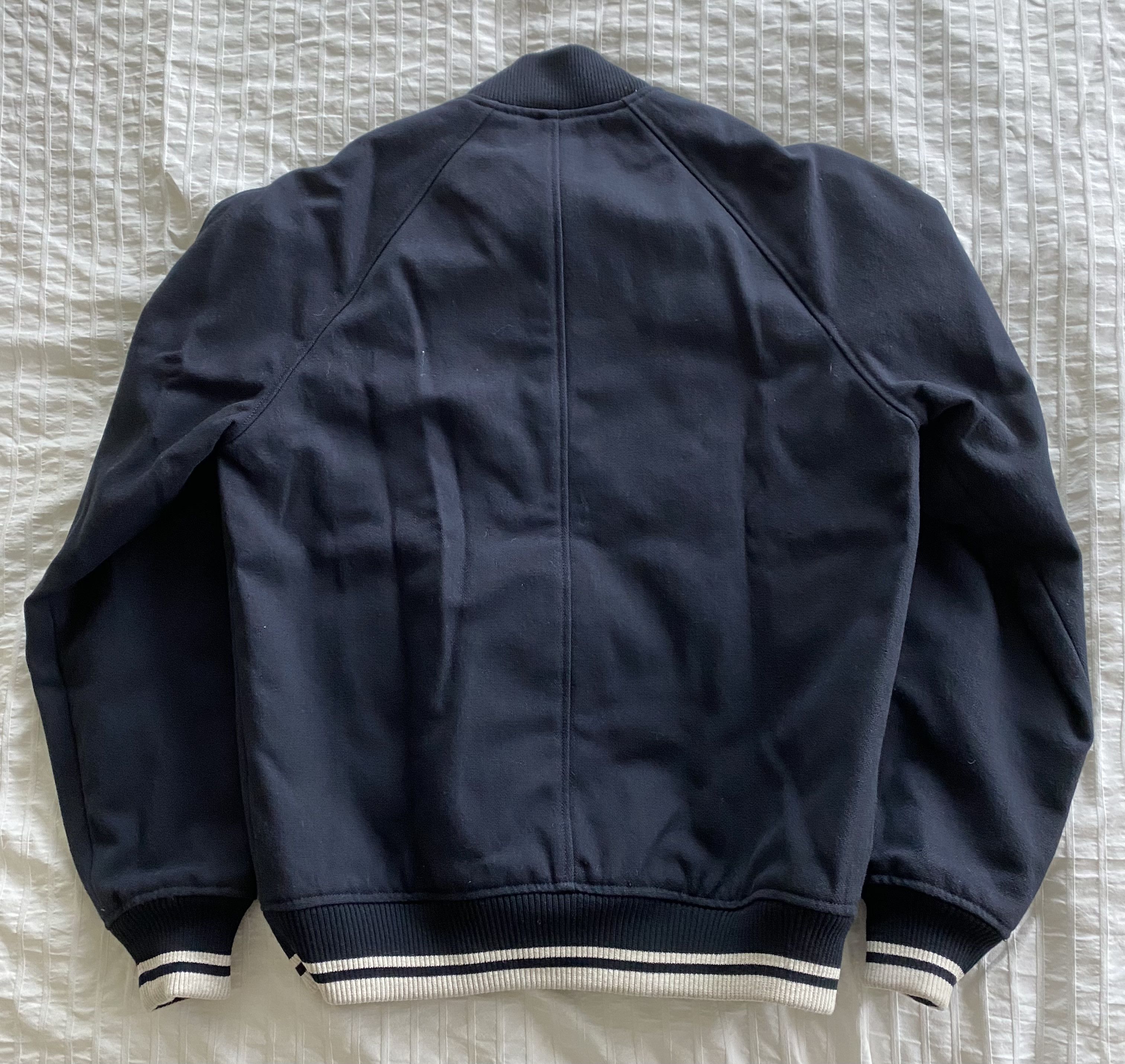 A.P.C. A.P.C. Teddy Seven Varsity Bomber Jacket Wool Size US S / EU 44-46 / 1 - 3 Thumbnail