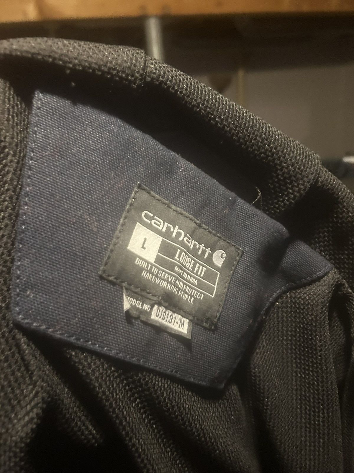 Carhartt Navy Blue Carhartt heavy duty Zip up Size US L / EU 52-54 / 3 - 3 Thumbnail