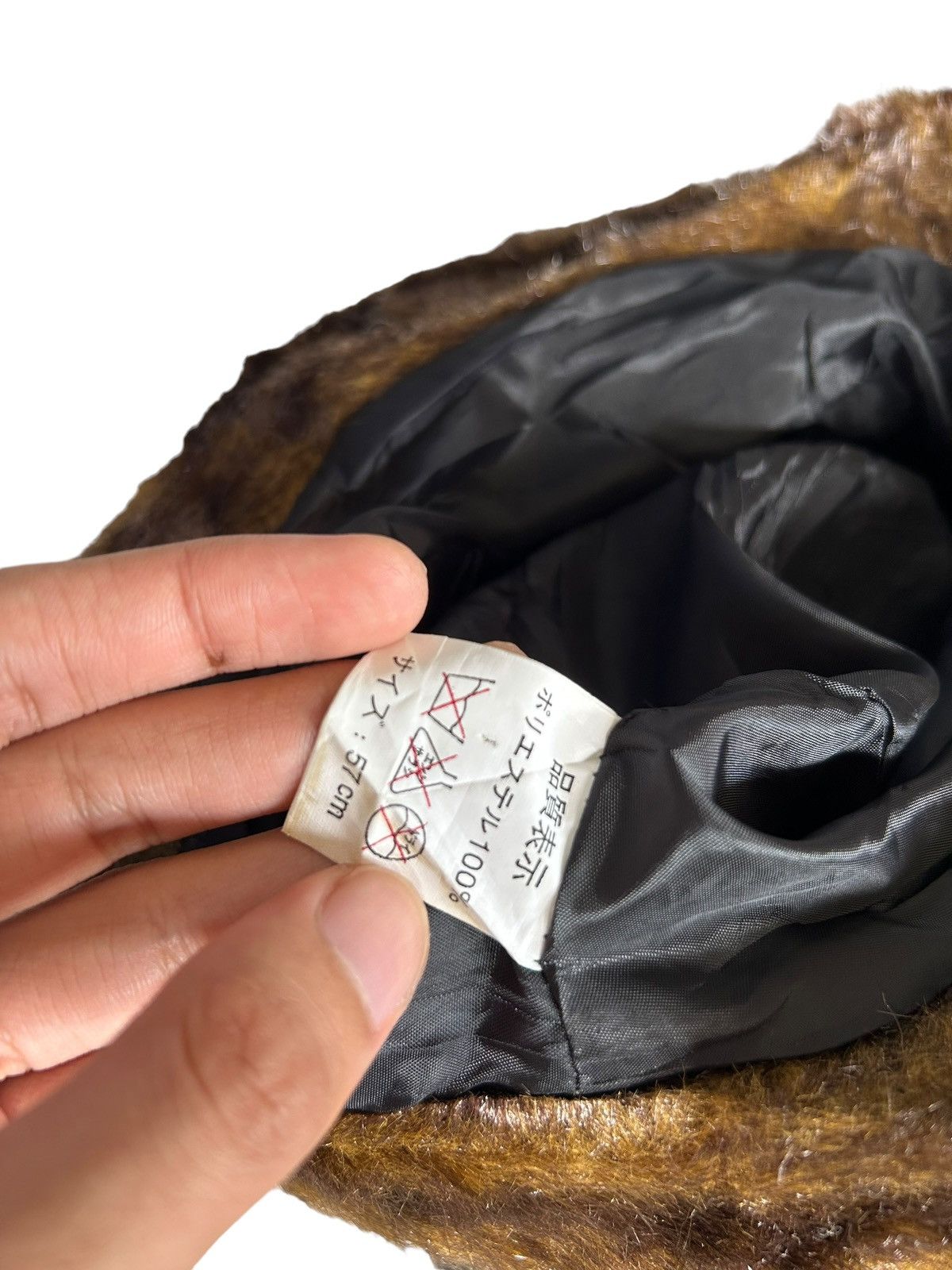 Japanese Brand × Kapital × Vintage Japanese Style Rare Design Fur Bucket Hats ☠️🎌 Size ONE SIZE - 6 Thumbnail