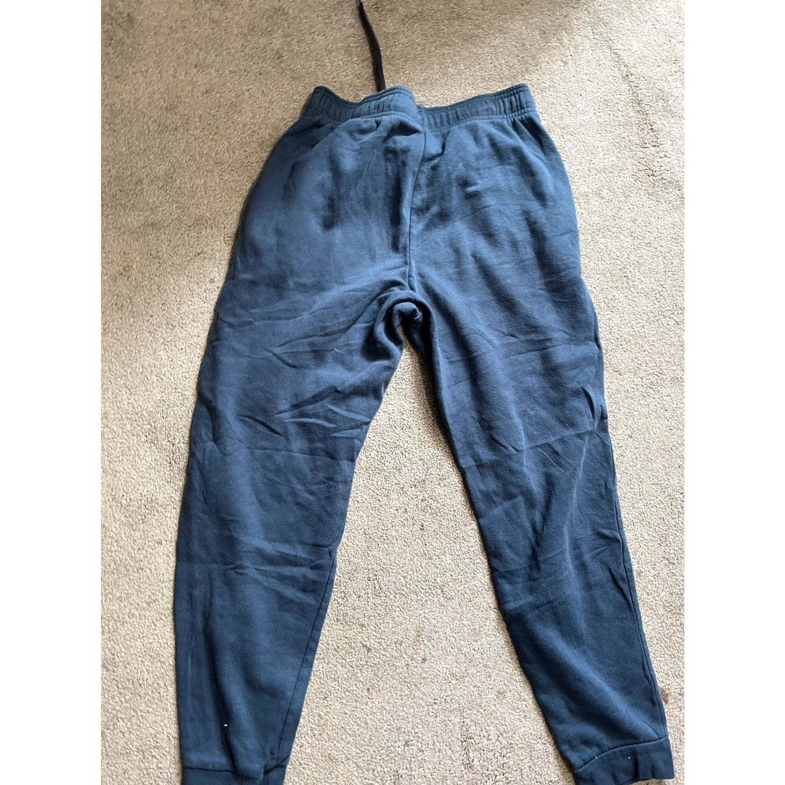 Adidas Adidas Golf Jogger Sweatpants Men Small Drawstring Pockets Graphic Logo Blue Size US 29 - 3 Thumbnail