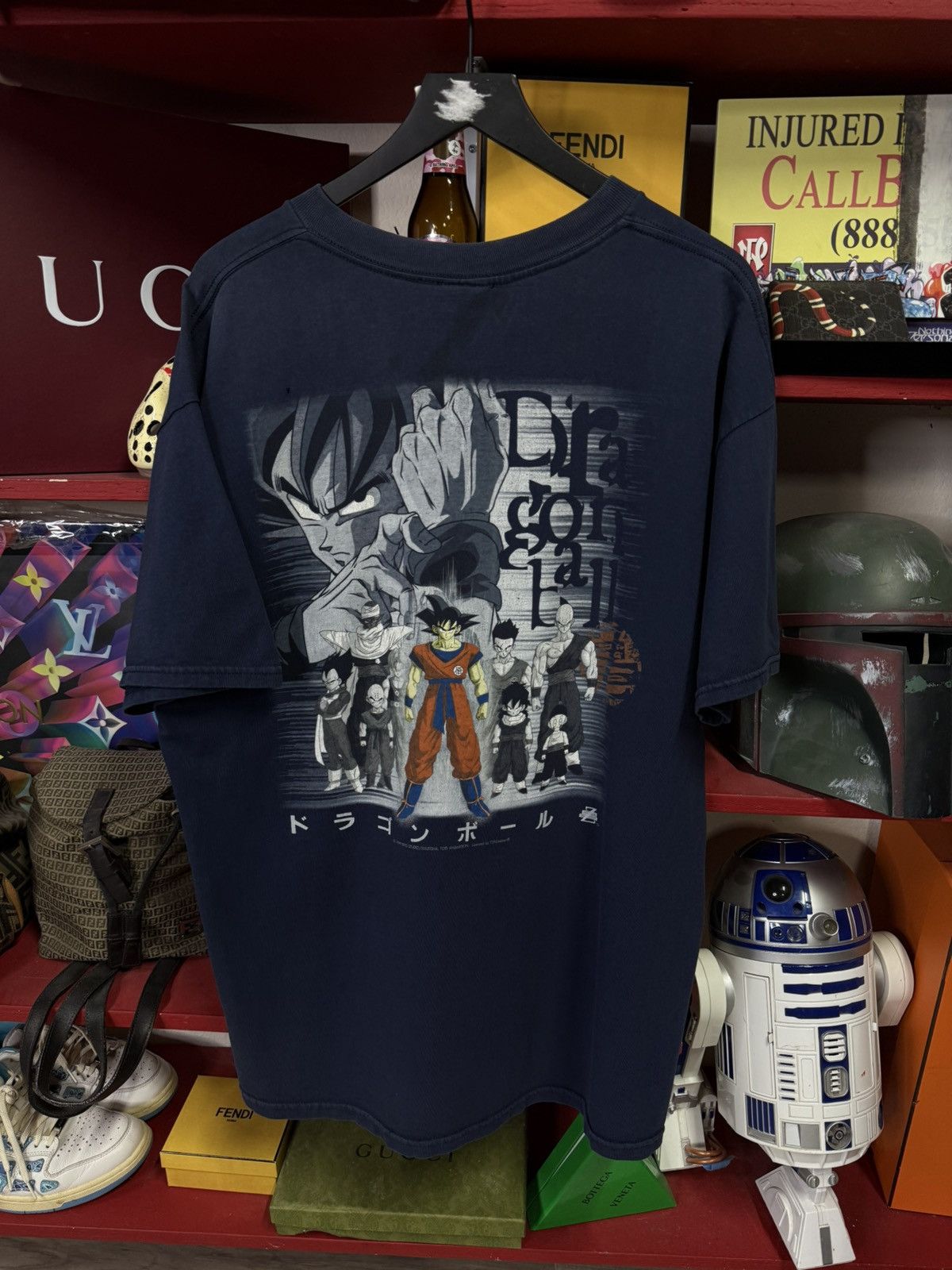 Vintage Vintage 90’s Dragon Ball Z Anime DBZ Tee Shirt Large Size US L / EU 52-54 / 3 - 12 Thumbnail