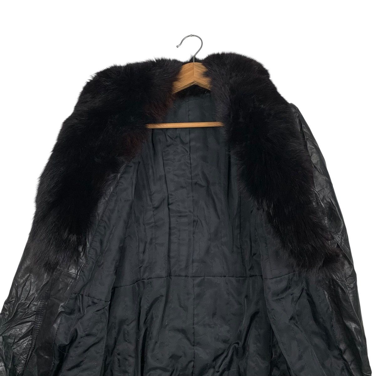 Japanese Brand Japanese Brand Fur Leather Coat Size M / US 6-8 / IT 42-44 - 11 Thumbnail