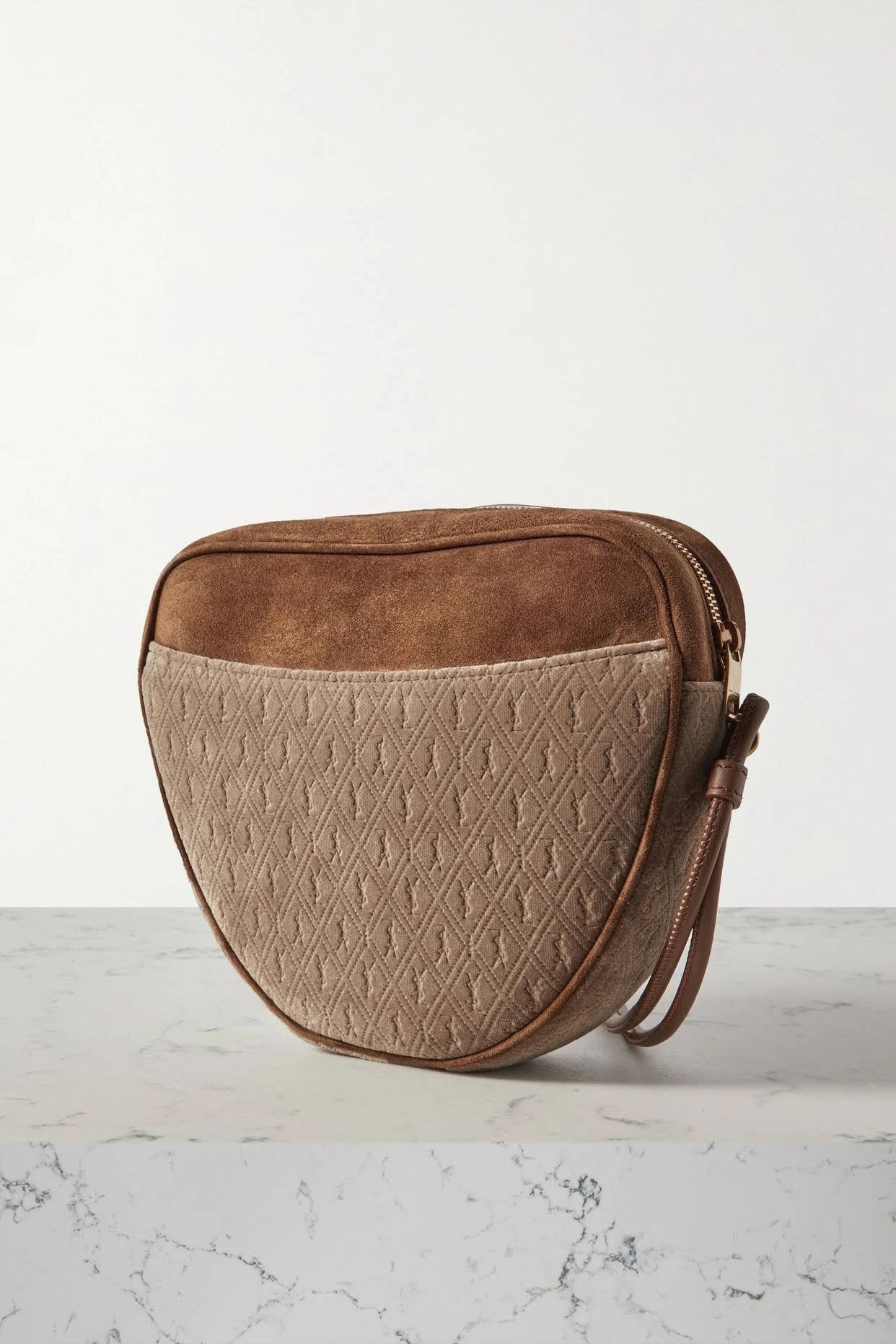 Saint Laurent Paris o1s1wg111124 Size: OS / Monogramme Cross Body Bag in Brown Size ONE SIZE - 7 Thumbnail