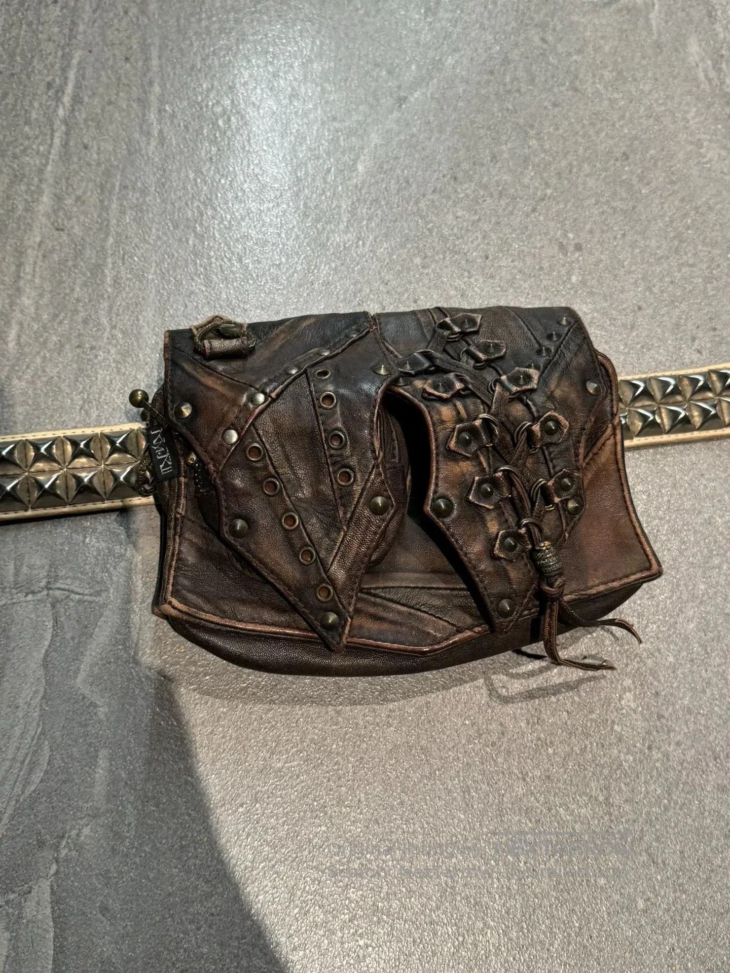 Rick Owens kmrii Double Waist Bag. Size ONE SIZE - 1 Thumbnail