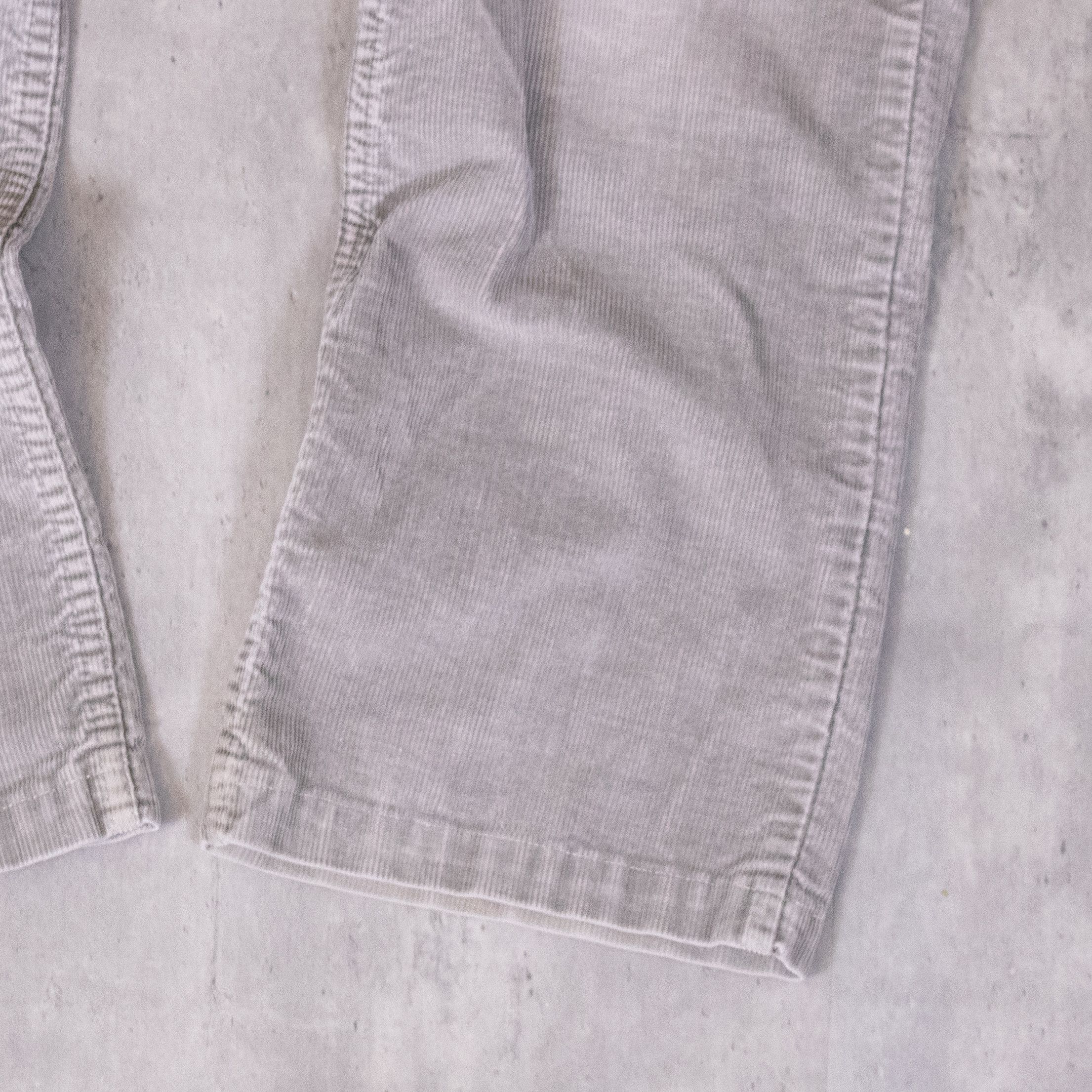 Levi's Vintage Clothing × Vintage Vintage 1990's Levis Baggy Fit Corduroy Grey Pant's Size US 34 / EU 50 - 6 Thumbnail
