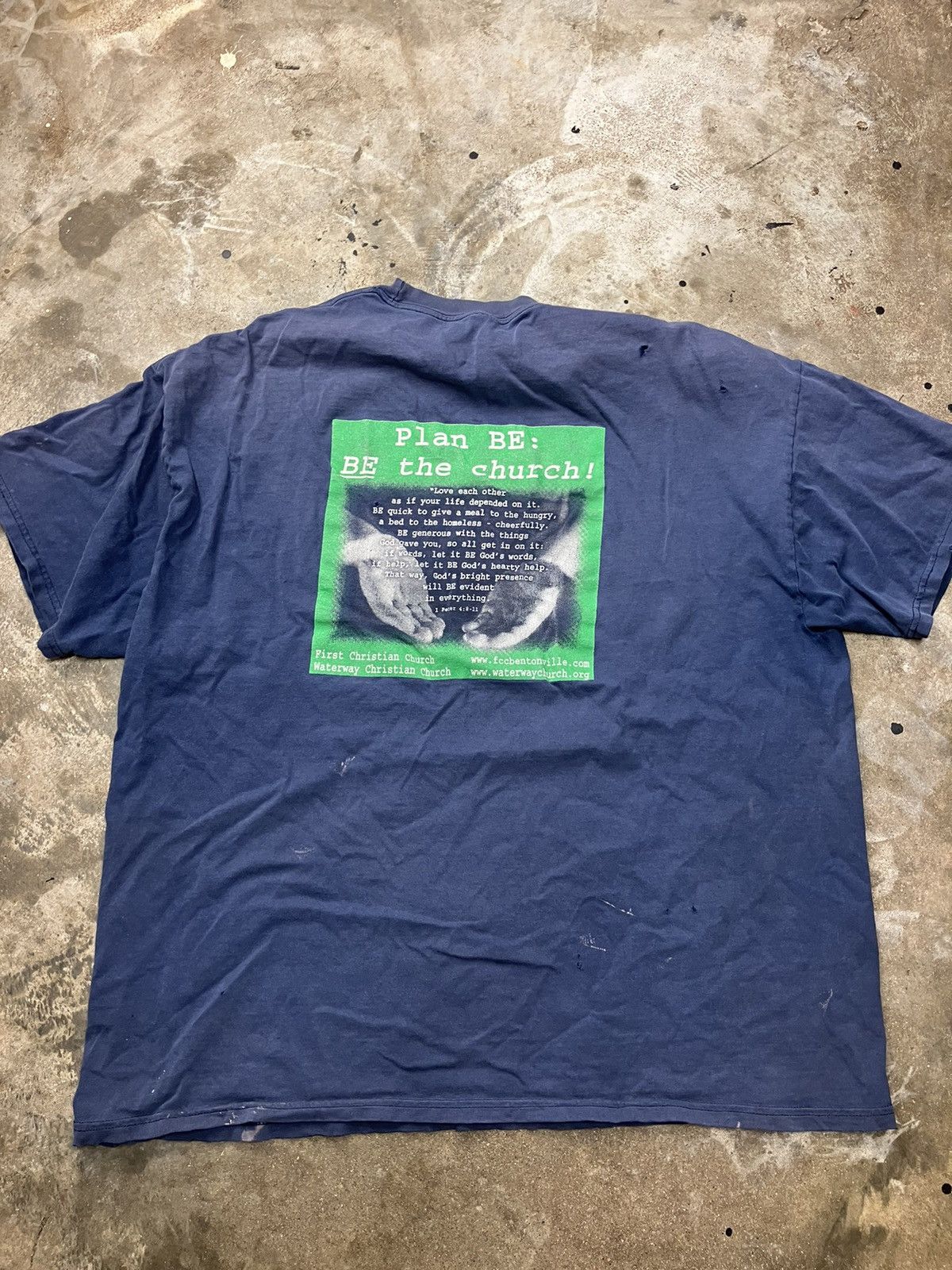 Vintage Plan B Parody Anti Abortion Tee Shirt Size US XXL / EU 58 / 5 - 7 Thumbnail