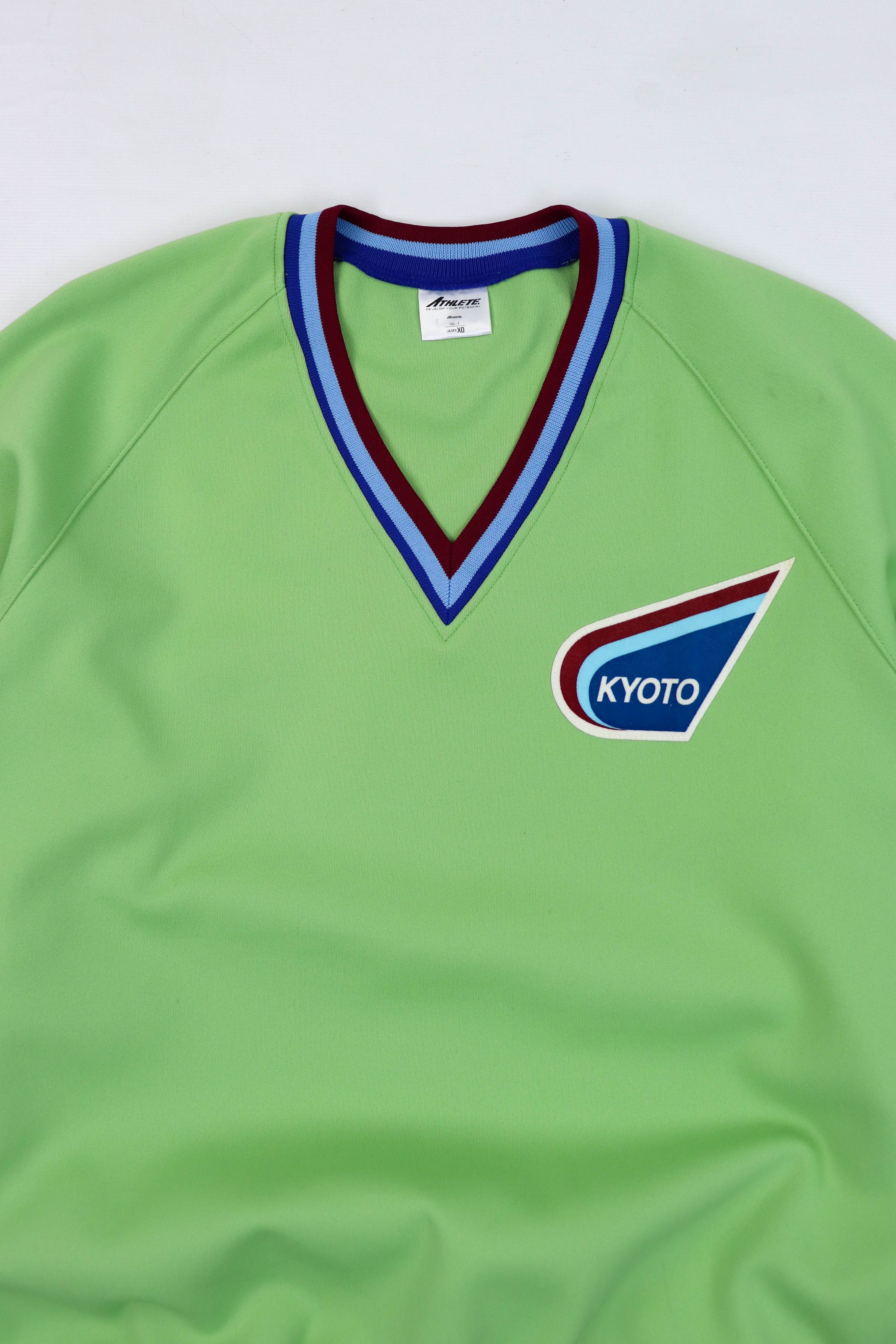 Mizuno Mizuno Athlete Vintage KYOTO Japan School Sport Pullover Size US L / EU 52-54 / 3 - 3 Thumbnail