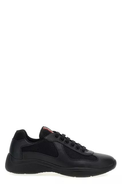 Prada PRADA America's Cup Black Sneakers New & Authentic Size US 10.5 / EU 43-44 - 1 Thumbnail