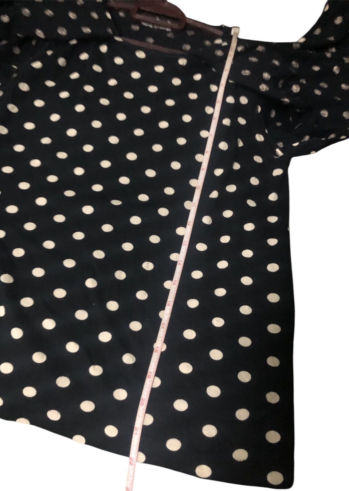 Designer × Issey Miyake Issey Miyake Rare Design Blouse Polka Dots Black and White Size S / US 4 / IT 40 - 4 Thumbnail