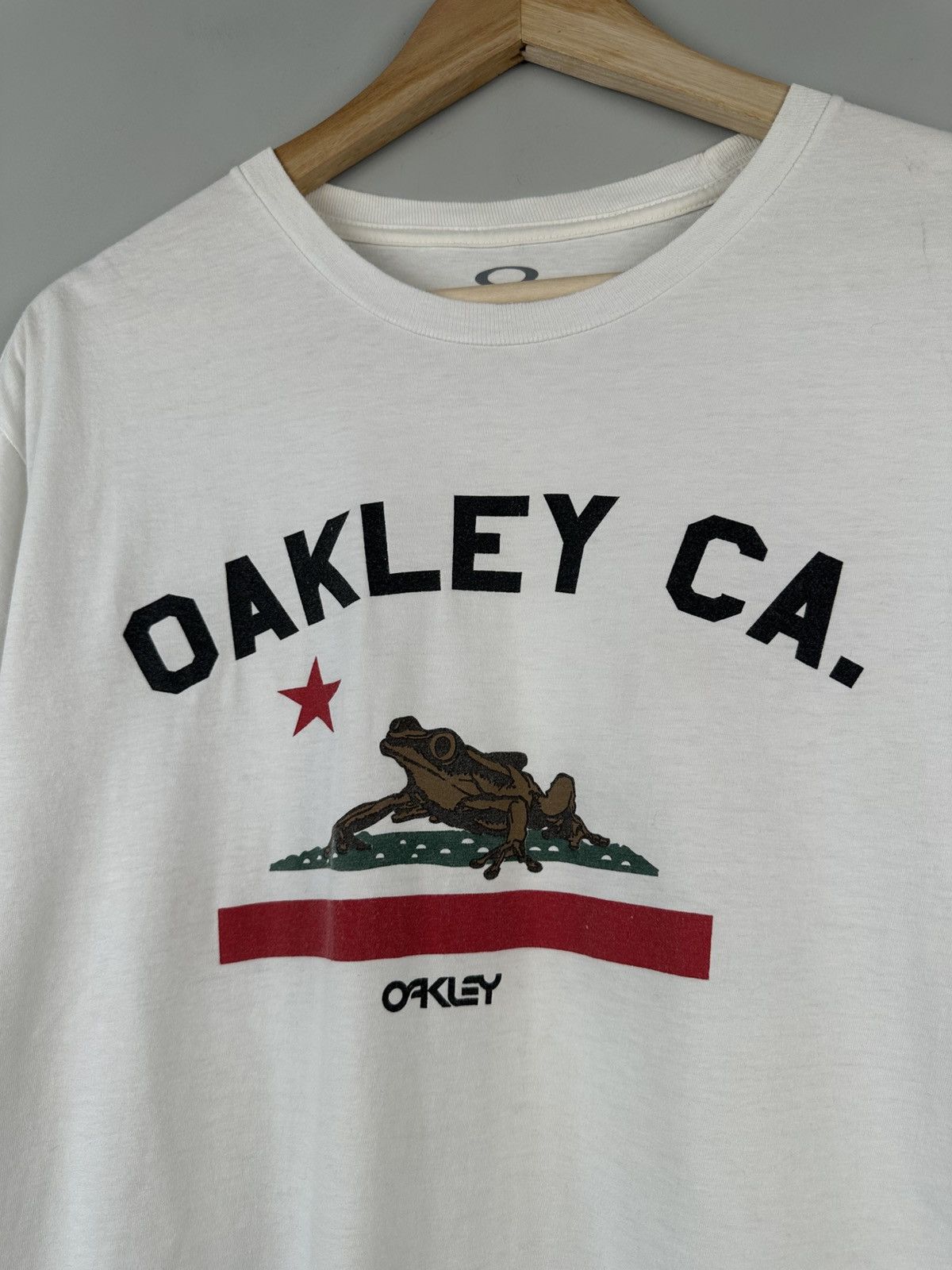 Oakley Oakley CA Frog Print Logo Tee Oversized Size US XL / EU 56 / 4 - 5 Thumbnail