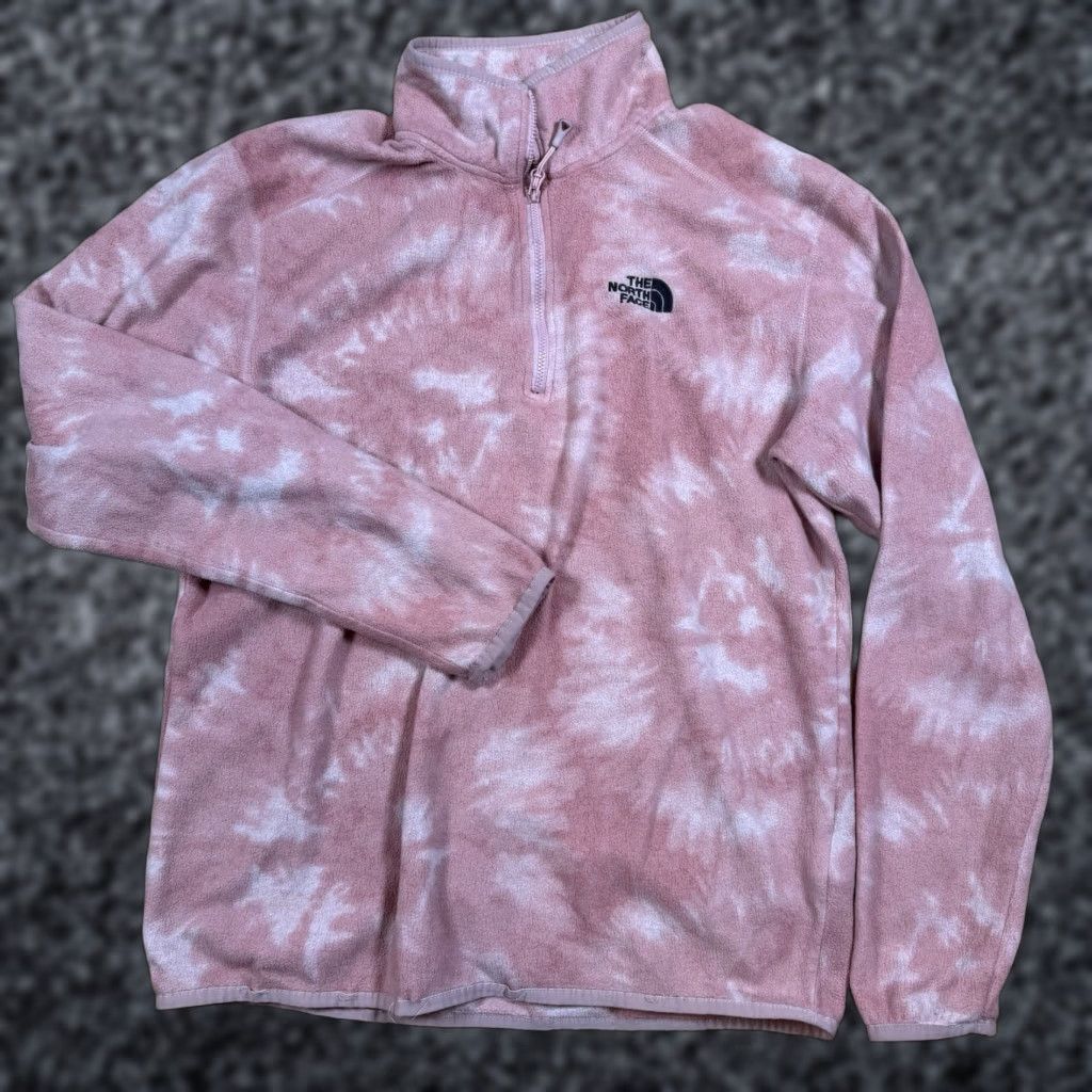 The North Face The North Face 100 Glacier 1/4 Zip Fleece Jacket Mens L Tie Dye AOP Multicolor Year 00s Size US L / EU 52-54 / 3 - 1 Thumbnail