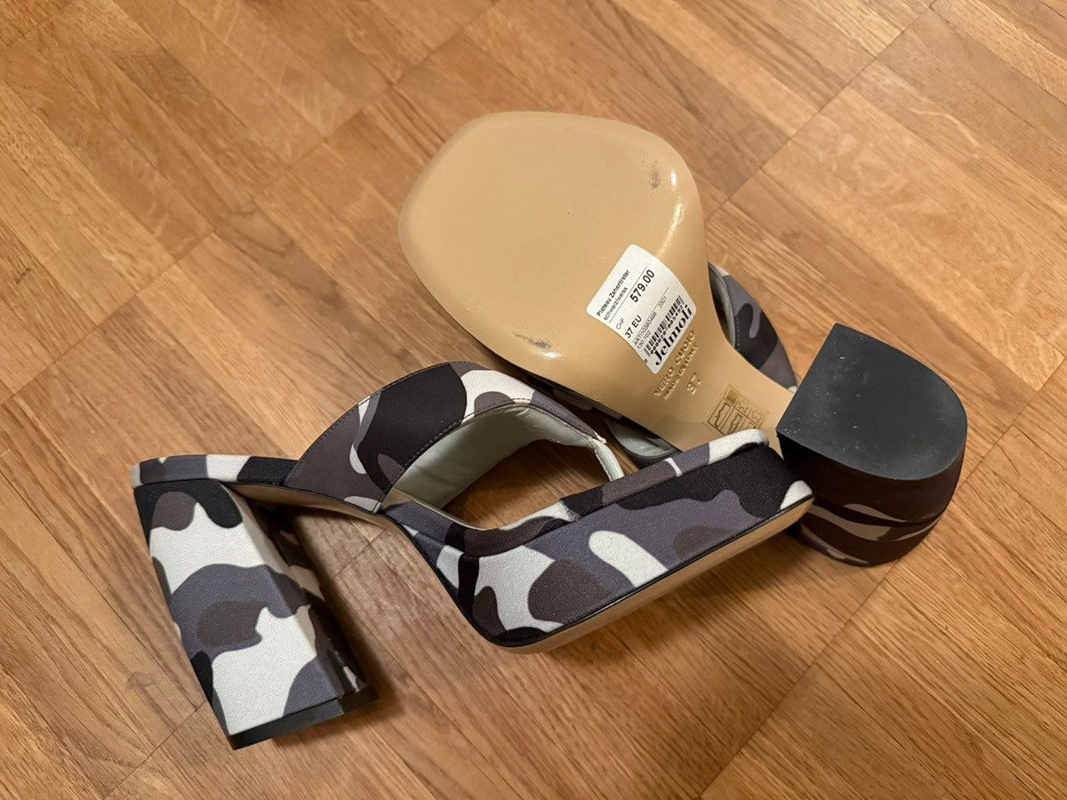 GIA BORGHINI Gia Borghini camouflage platform sandals Size US 7 / IT 37 - 3 Thumbnail
