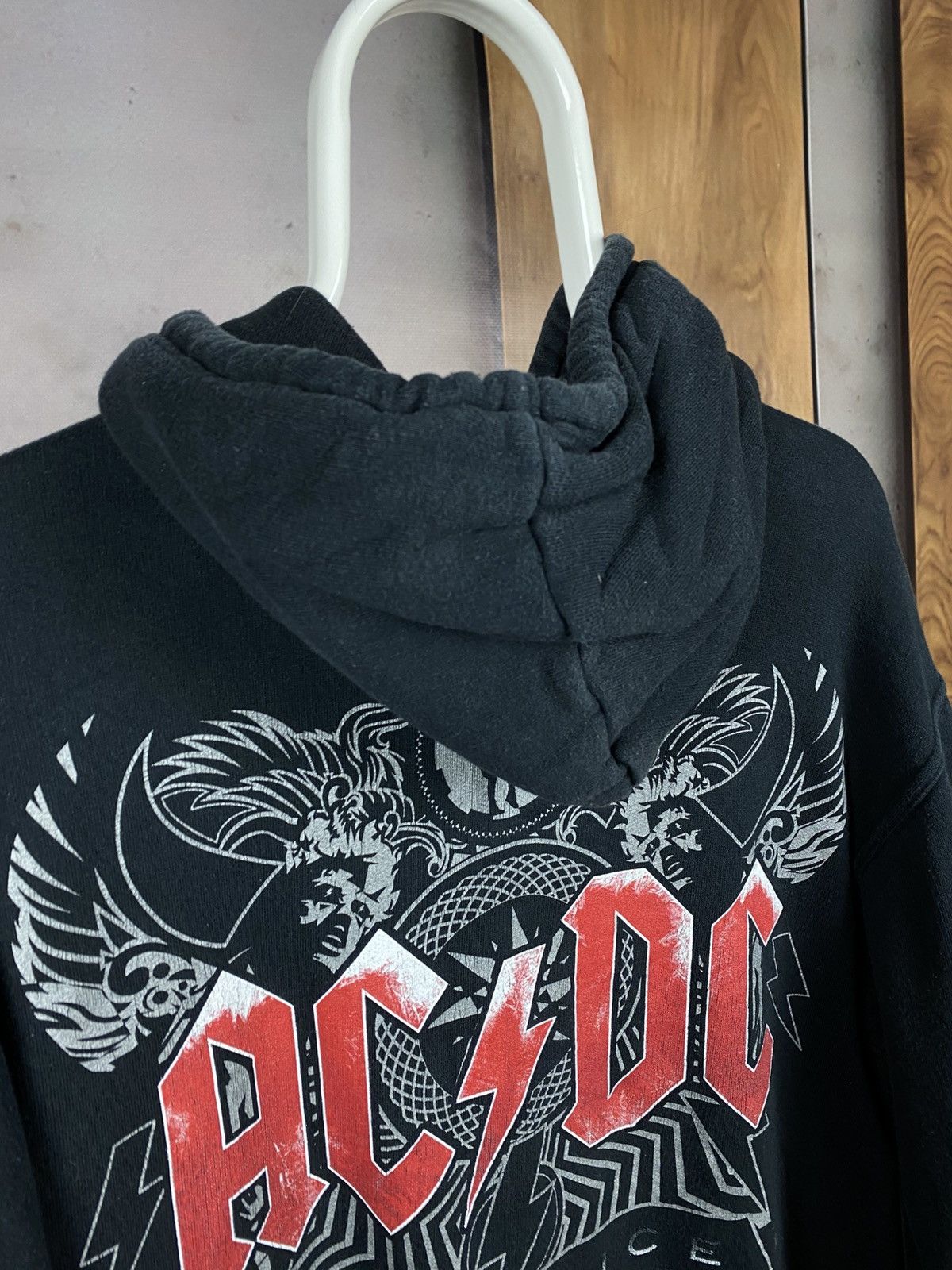 AC/DC 🎸Vintage 2008 Hoodie Zip Up AC/DC Black Ice Rock Band VTG🎸 Size US M / EU 48-50 / 2 - 15 Thumbnail