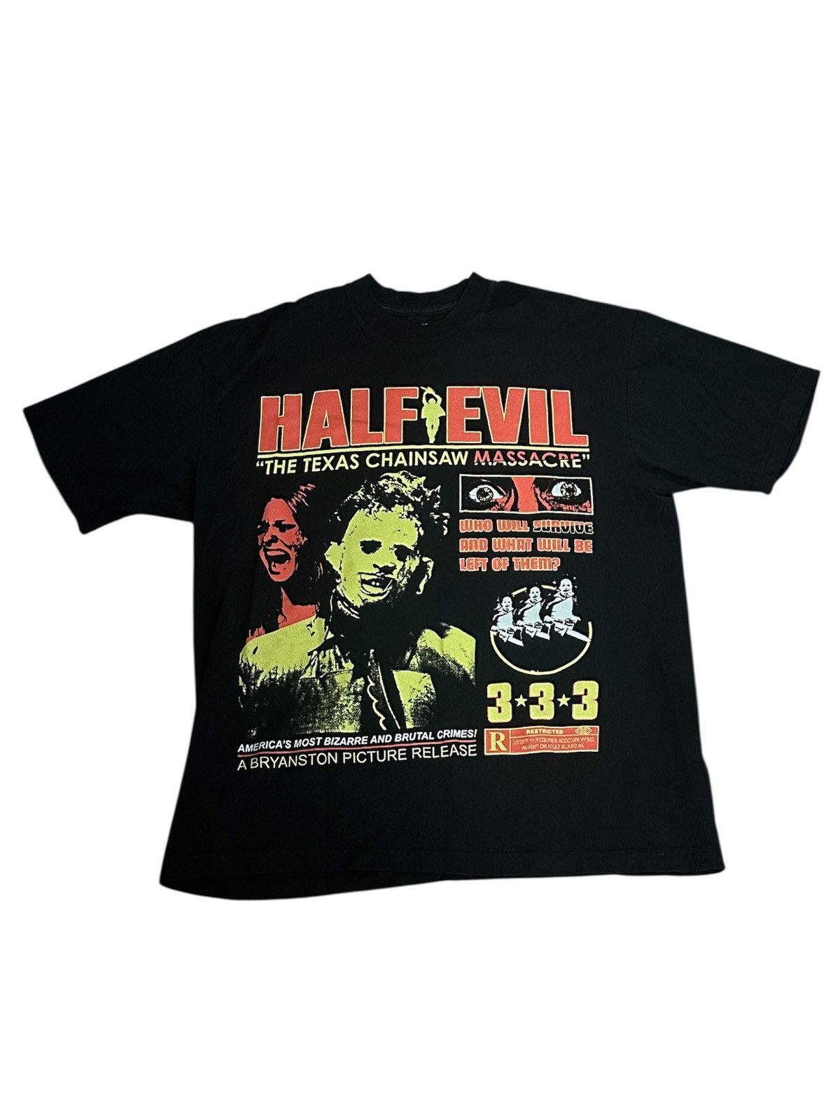 Half Evil Half Evil Texas Chainsaw Collab Tee | Grailed